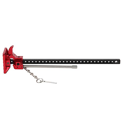 1/10 Scale Aluminum Alloy RC Crawler Car Lifting Jack - RBRP9999 Adjustable Mini Jack for Off-Road RC Models - Perfect for Crawling, Rock Racing & Trail Repair Scenarios