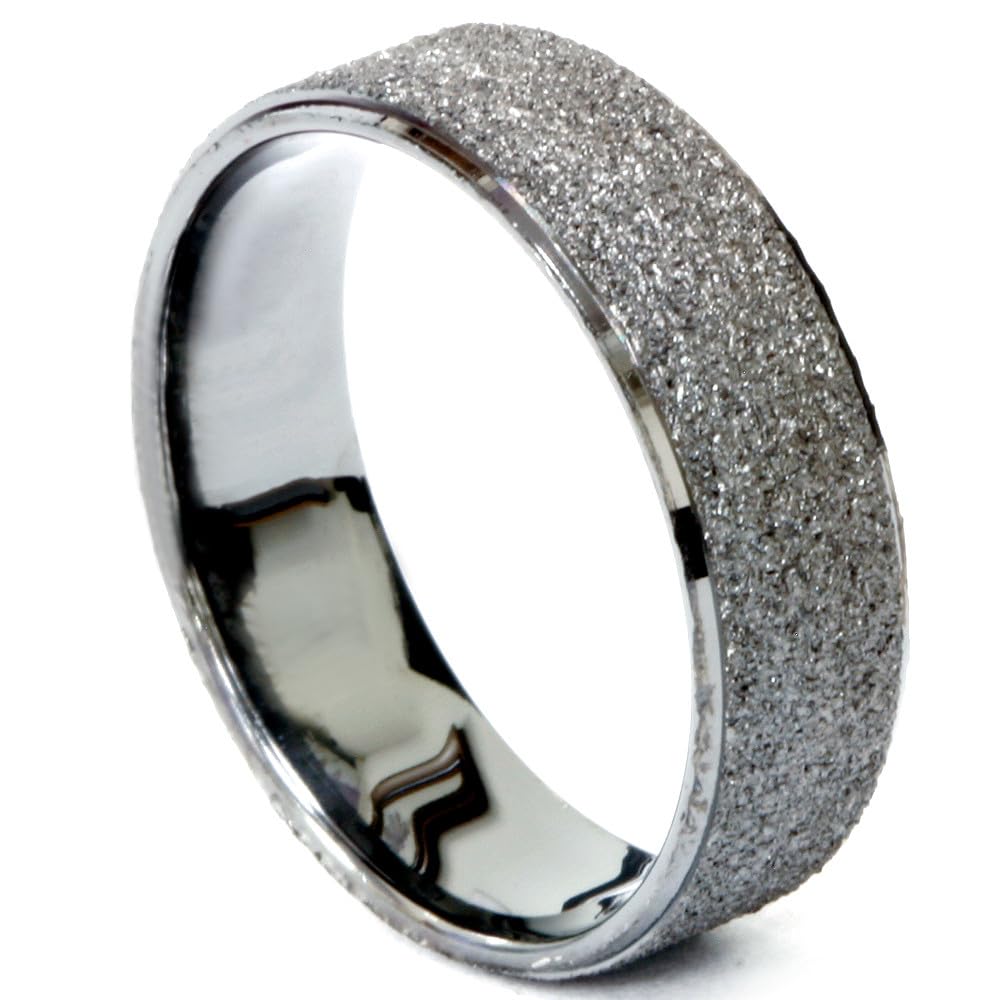 10K Black Gold Textured Men's Wedding Band Ring - Perfect for Engagement, Anniversary & Special Occasion Gifts