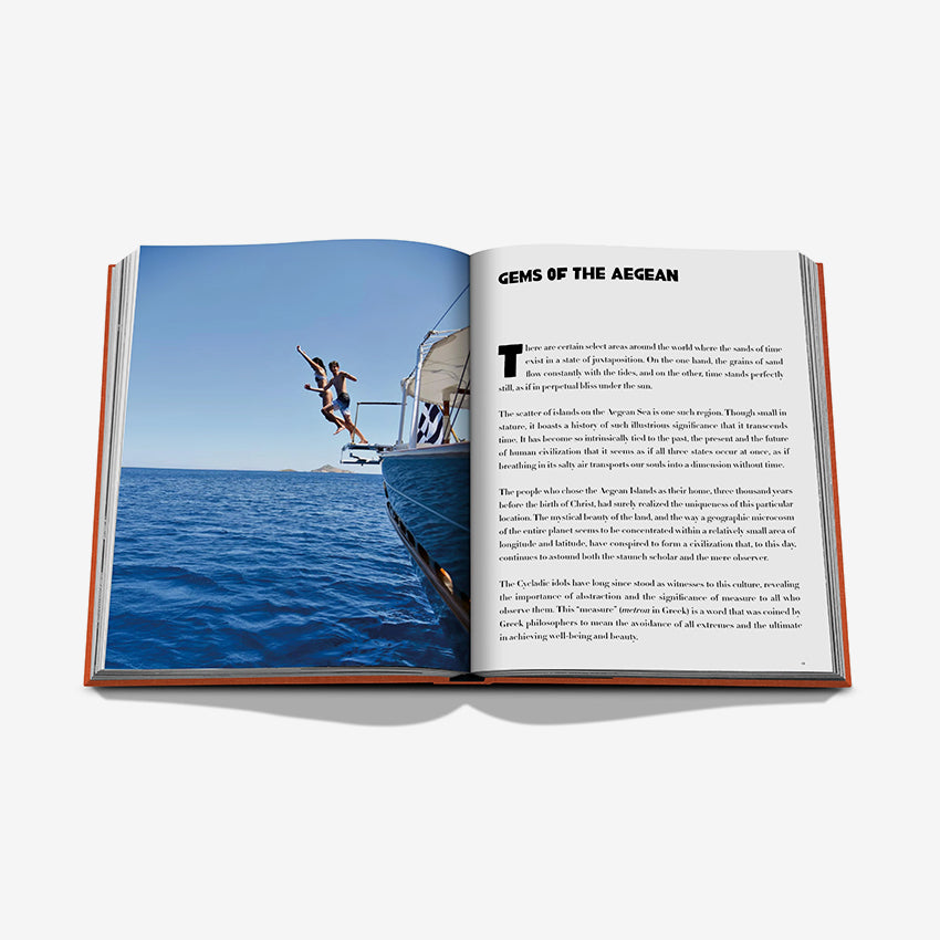 Assouline Luxury Travel Book - Greek Islands: Stunning Photography & Travel Guide for Vacation Planning & Coffee Table Decor