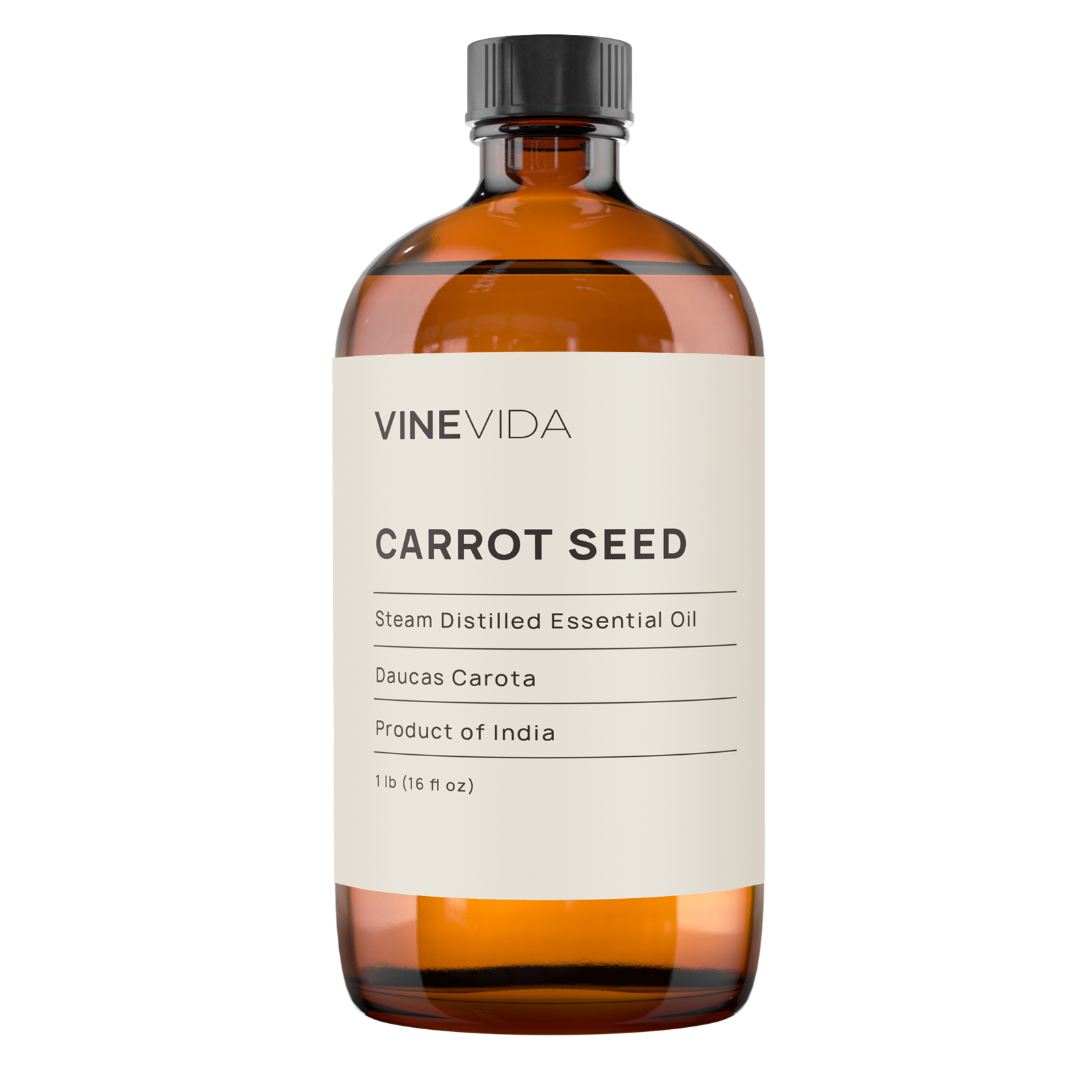 Pure Carrot Seed Essential Oil - 100% Natural & Organic for Skin Care, Aromatherapy & Hair Growth - Perfect for DIY Beauty, Massage & Relaxation