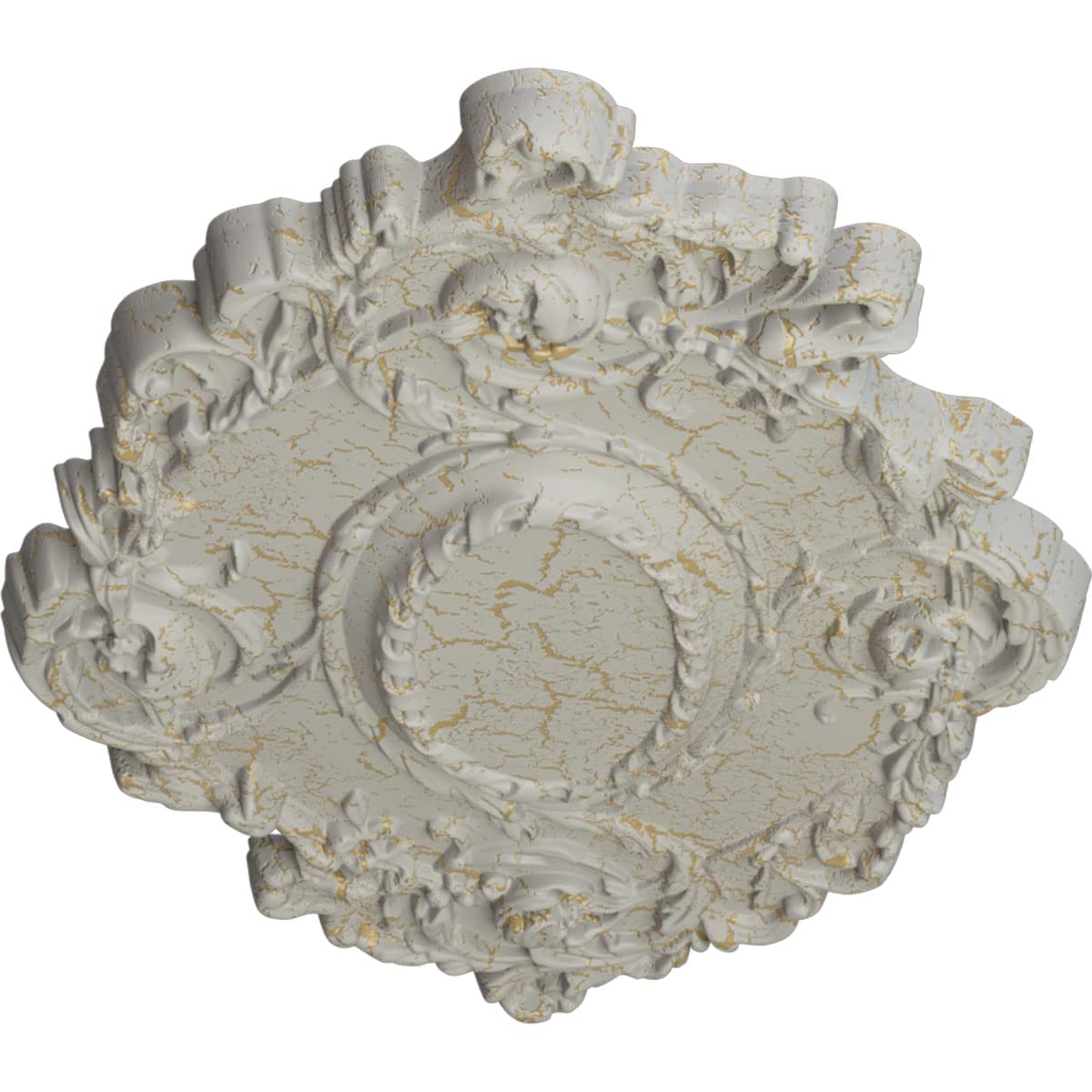 Ekena Millwork CM30KIPCC Kinsley Flowing Leaf Ceiling Medallion - 30 3/8