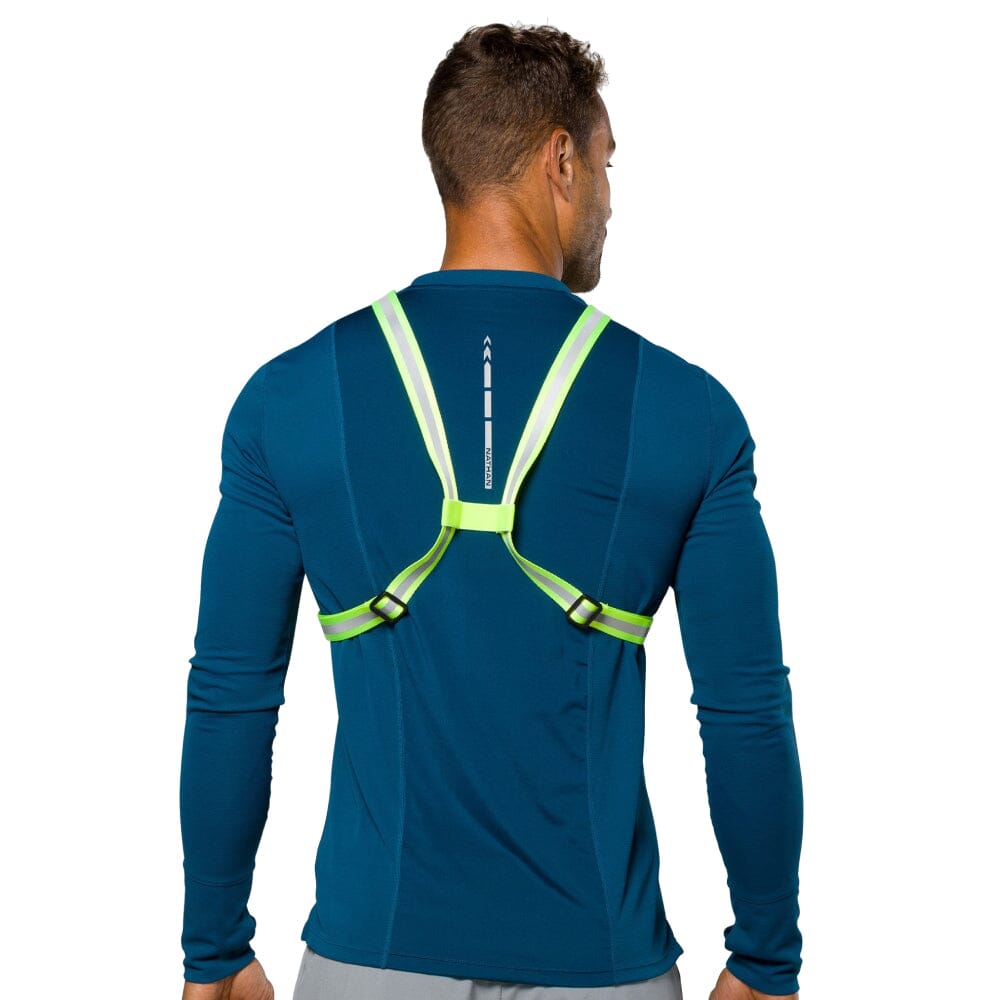 Nathan Hypernight Reflective Vest Lite - High Visibility Safety Running Vest for Night Jogging, Cycling & Outdoor Activities | Lightweight & Breathable for Men & Women