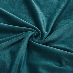Velvet Material Lake Blue