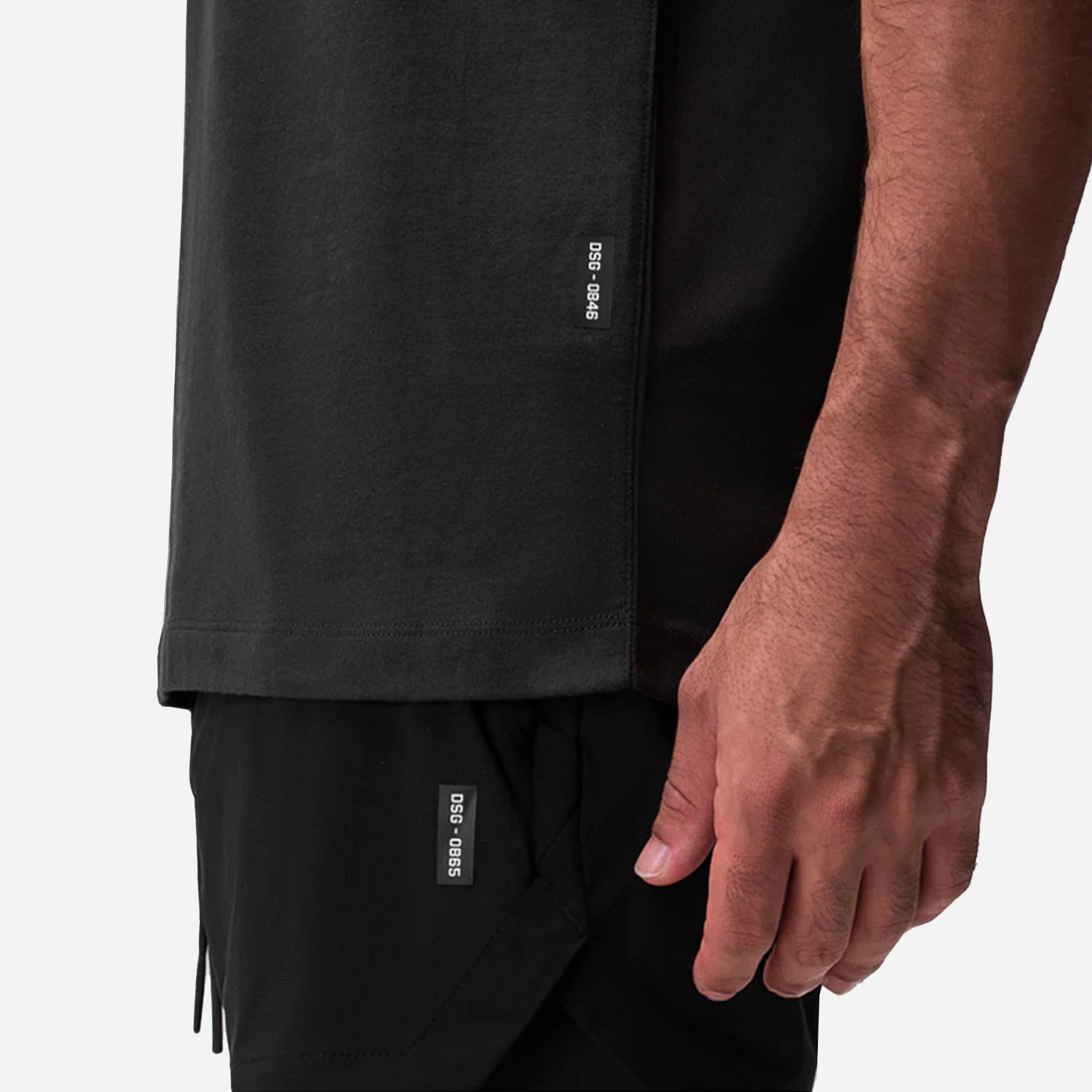 VESSEL x ASRV CottonPlus Standard Mesh Back Tee - Breathable Performance Shirt for Running, Gym & Outdoor Activities