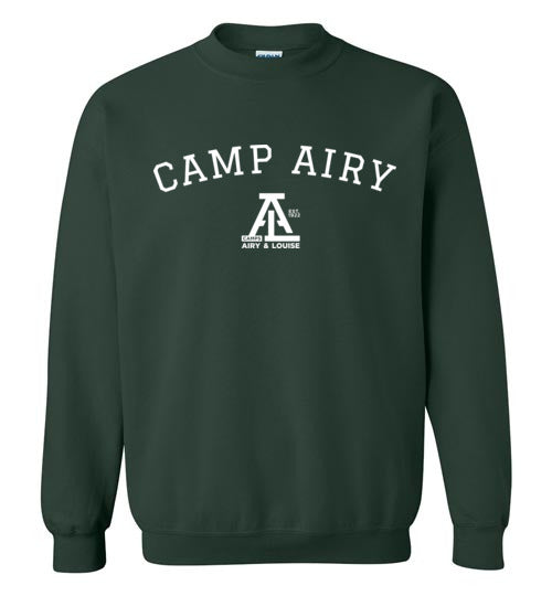 Comfortable Airy Collegiate Crewneck Sweatshirt for Adults - Perfect for Casual Wear, College Campuses & Relaxing Weekends