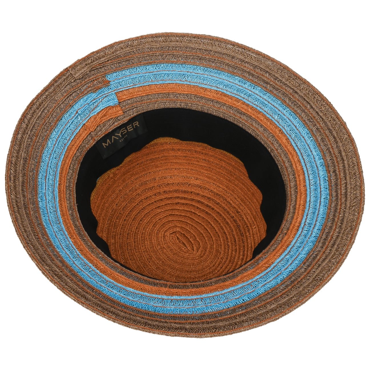Mayser Noela Quattrocolor Hemp Hat for Women - Stylish Sun Protection for Outdoor Activities, Beach, and Summer Fashion