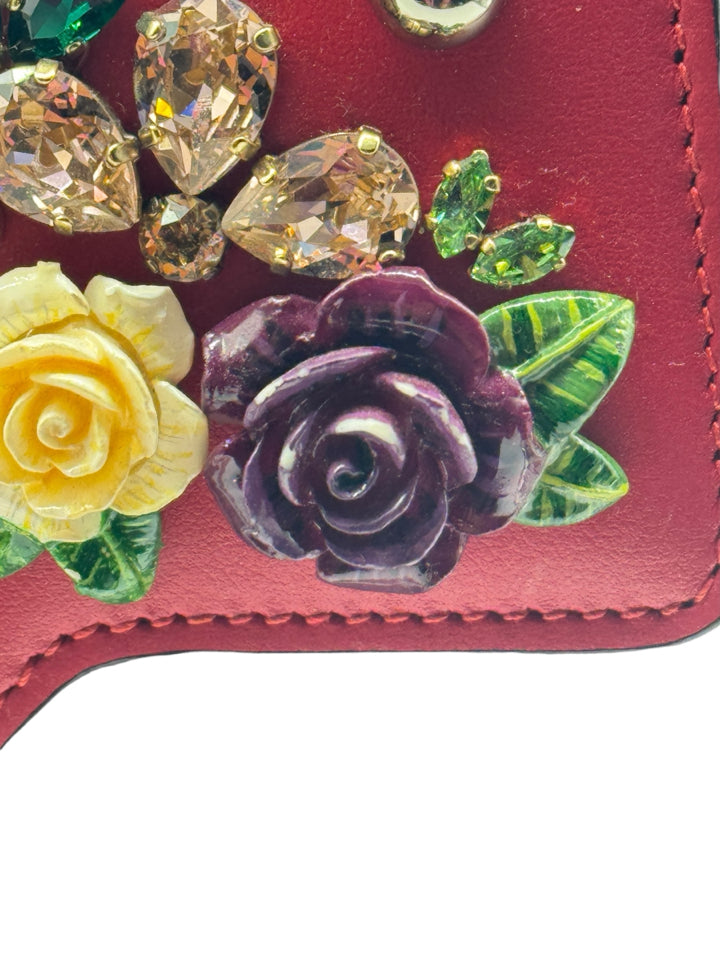 Dolce & Gabbana Iguana Embossed Crystal Satchel Bag - Luxury Designer Handbag for Women, Evening Parties & Special Occasions