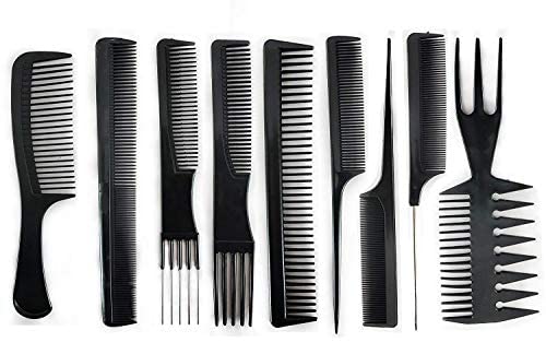 Professional Hair Cutting Combs & Scissors Set for Women and Men - Salon Quality Styling Tools for Home & Barbershop Use | Perfect for DIY Haircuts, Trimming, and Styling