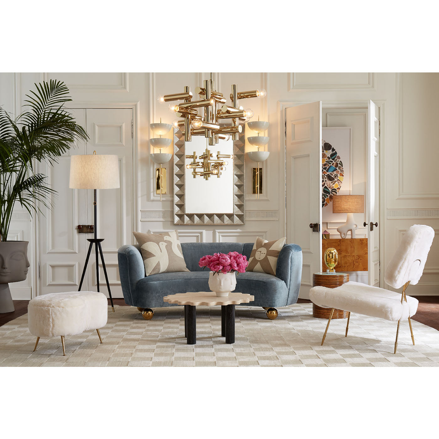 Talitha Mirror - Elegant Full-Length Floor Mirror for Home Decor, Bedroom & Living Room | Perfect for Vanity, Dressing Room & Selfie Background