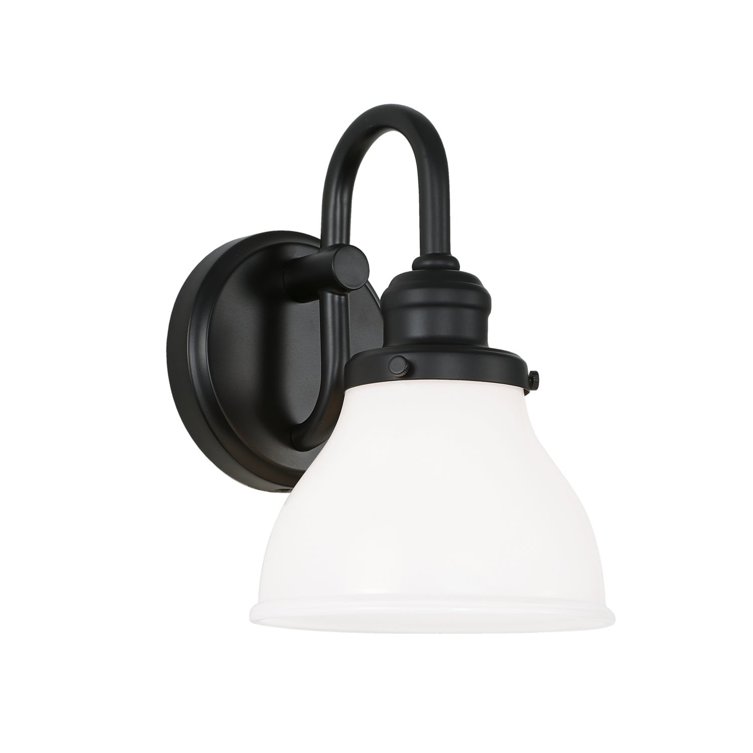 Capital Lighting One Light Wall Sconce - Modern Indoor/Outdoor Wall Light Fixture for Living Room, Bedroom, Porch & Hallway