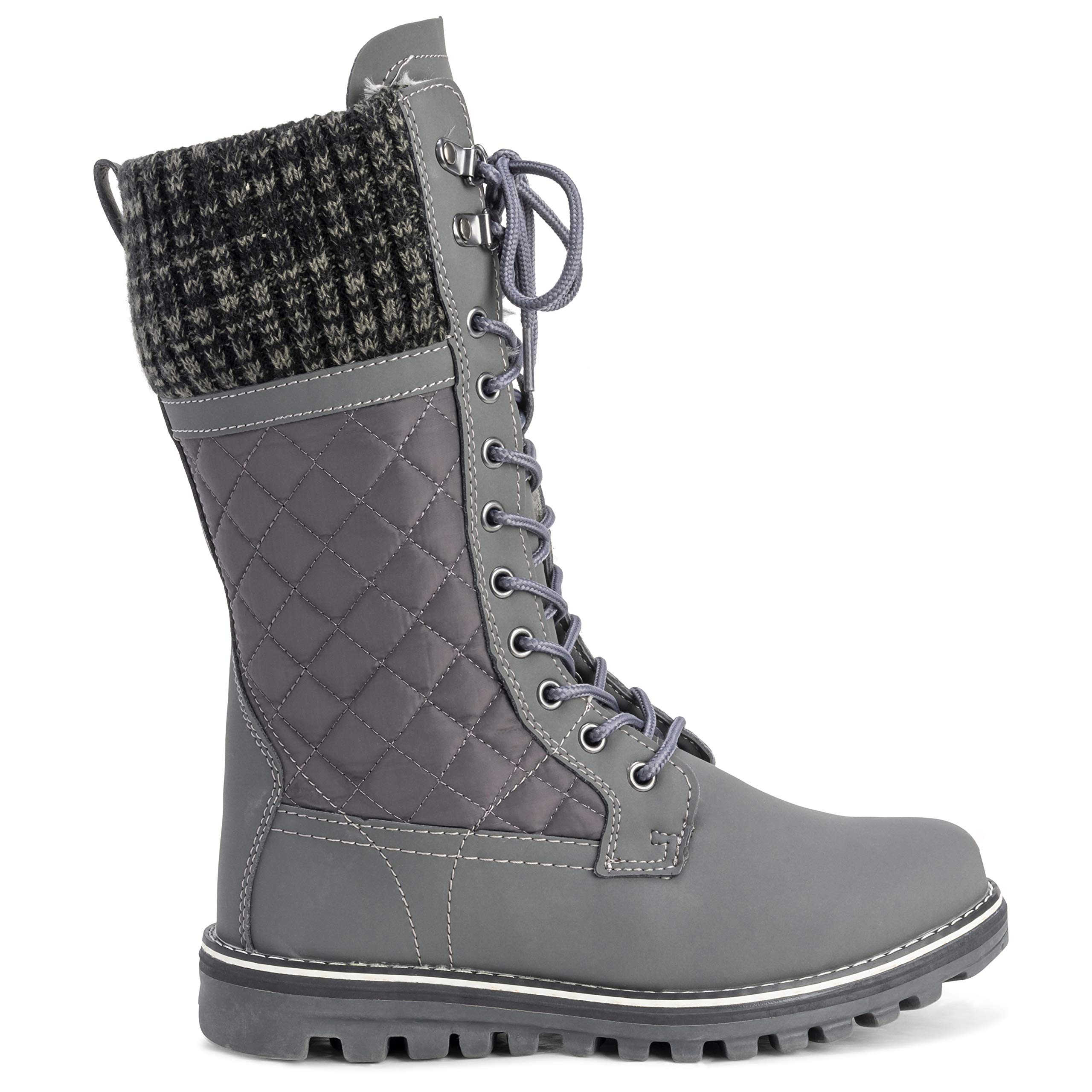 Women's Waterproof Winter Snow Boots - Insulated Warm Ankle Boots for Cold Weather, Hiking & Outdoor Activities