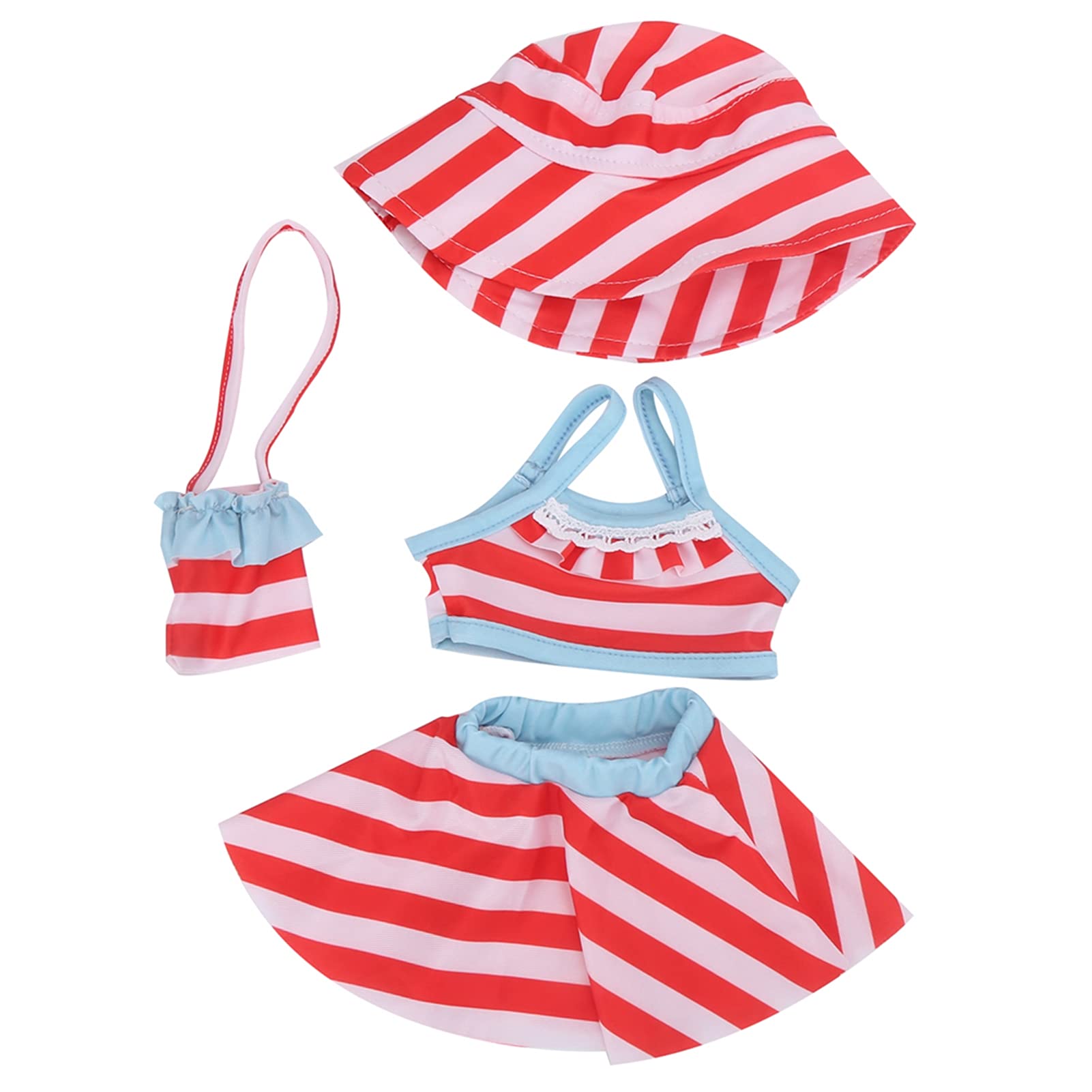 Fashionable 18 Inch Doll Clothes Set - Swimsuits & Baby Doll Outfits for Girls | Perfect Birthday Gift for Kids | Playtime, Dress-Up & Pretend Play Scenarios
