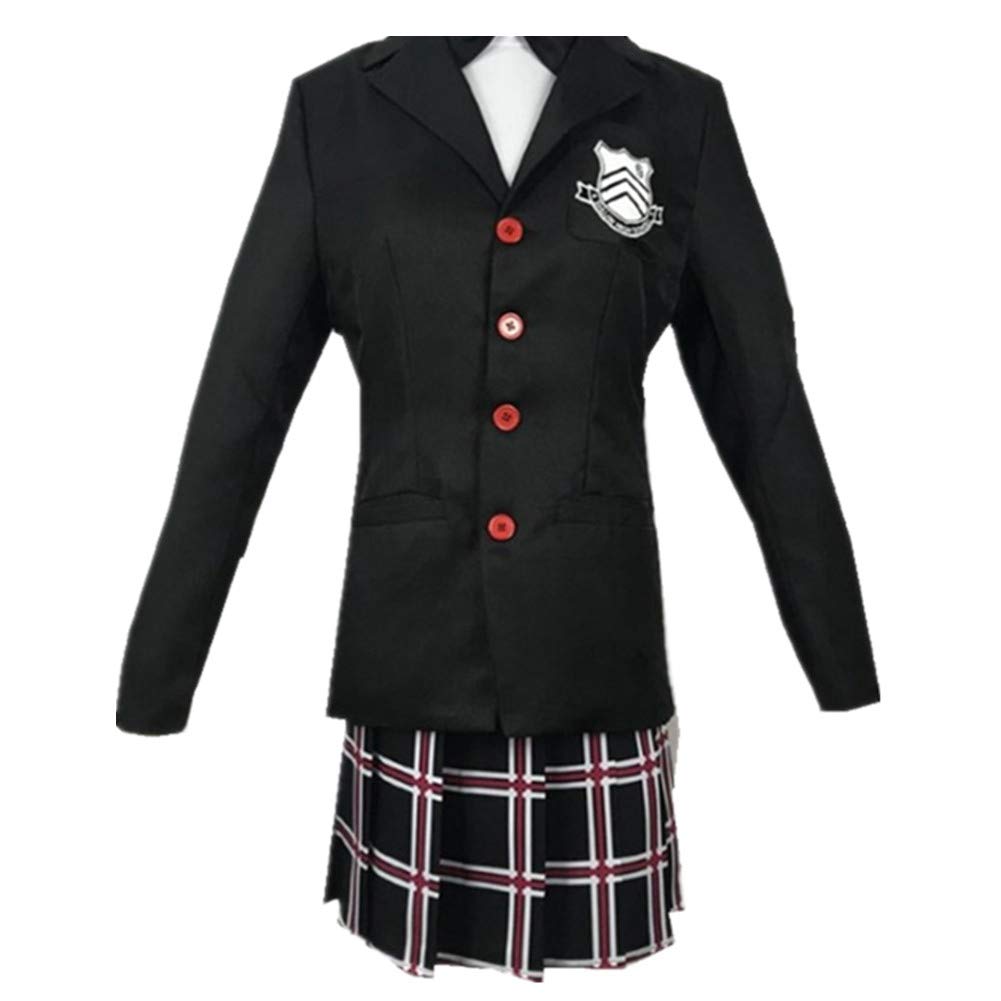 Persona 5 Kasumi Yoshizawa Cosplay Costume - Complete School Uniform Set for Anime Convention & Halloween Cosplay