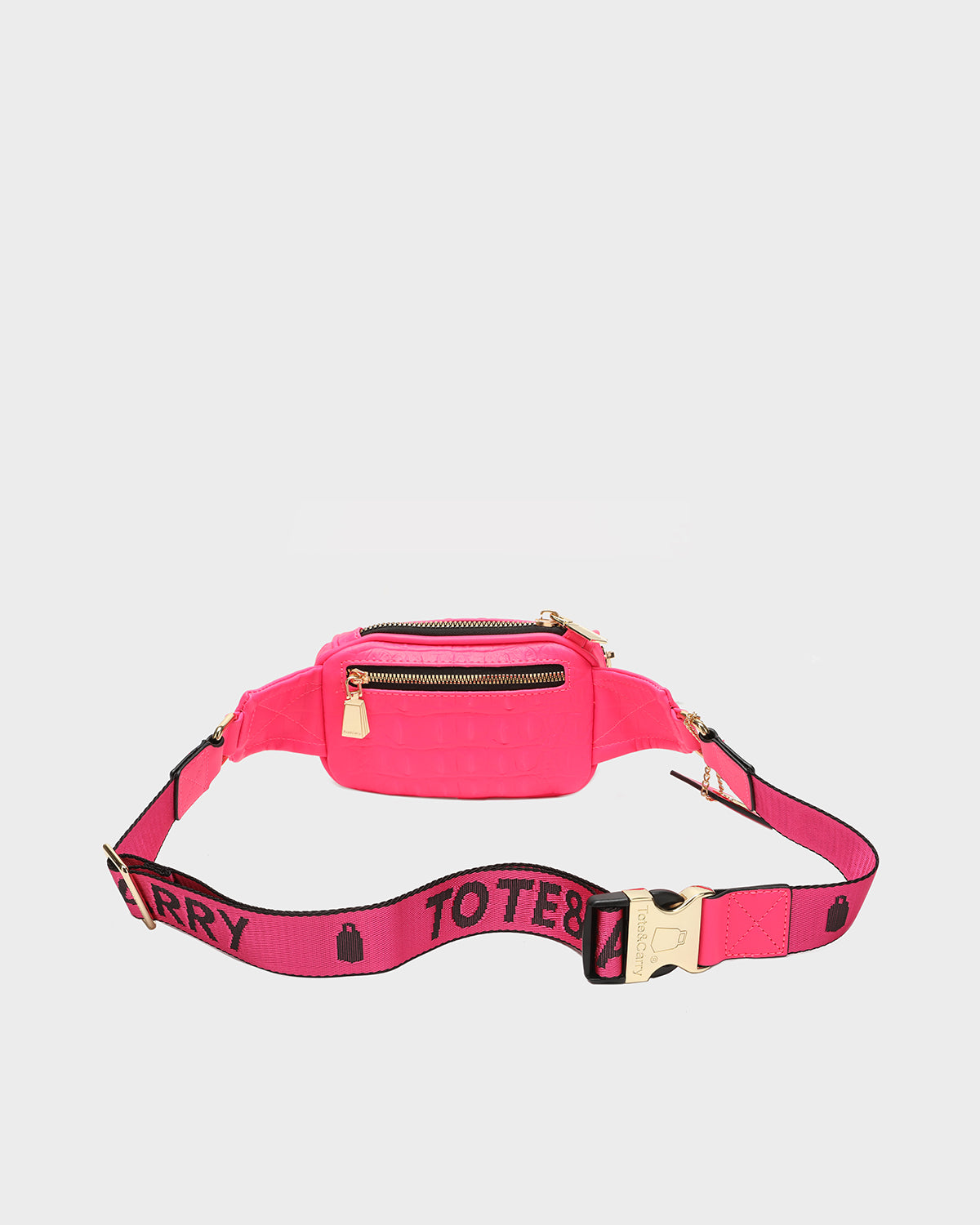 Apollo 2 Mini Fanny Pack Waist Bag in Neon Pink - Stylish Hands-Free Crossbody Bum Bag for Running, Travel, Hiking & Everyday Use