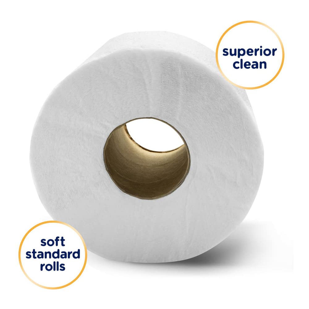 Kimberly Clark Safety 17713 Kleenex Cottonelle Bathroom Tissue - Ultra Soft & Strong Toilet Paper, 60 Rolls (Pack of 60) - Perfect for Home, Office & Commercial Use