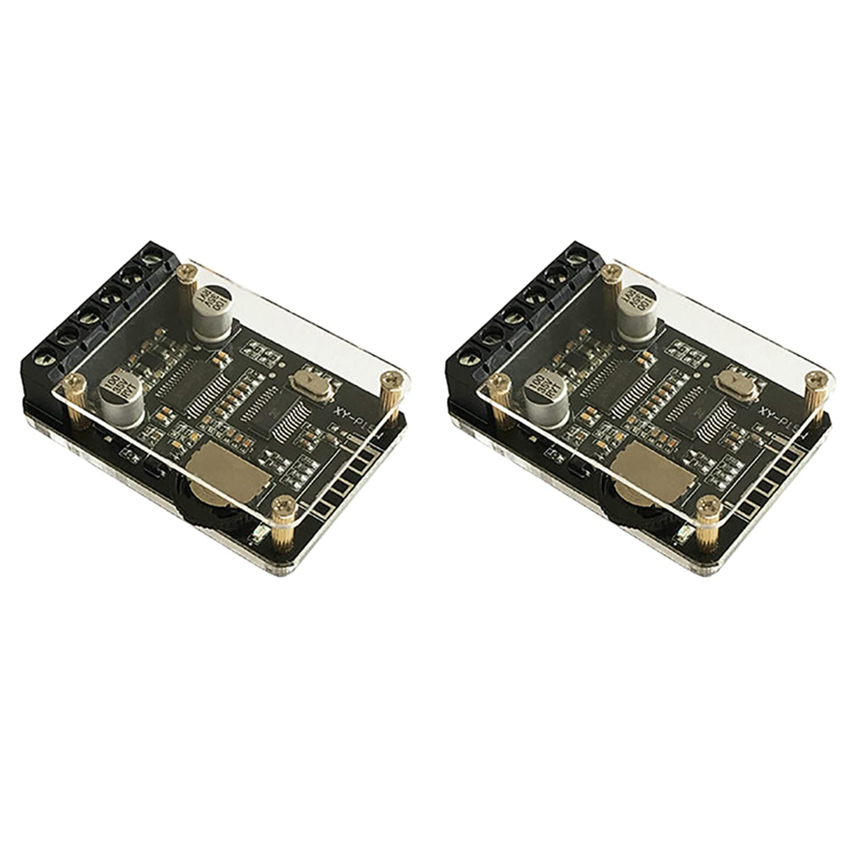 2X 10W-20W Stereo Bluetooth 5.0 Audio Amplifier Board Module - 12V/24V DC Power, Hi-Fi Lossless Sound for Car Speakers & DIY Audio Projects | Perfect for Car Audio Upgrades, Home Theater Systems & Portable Speakers