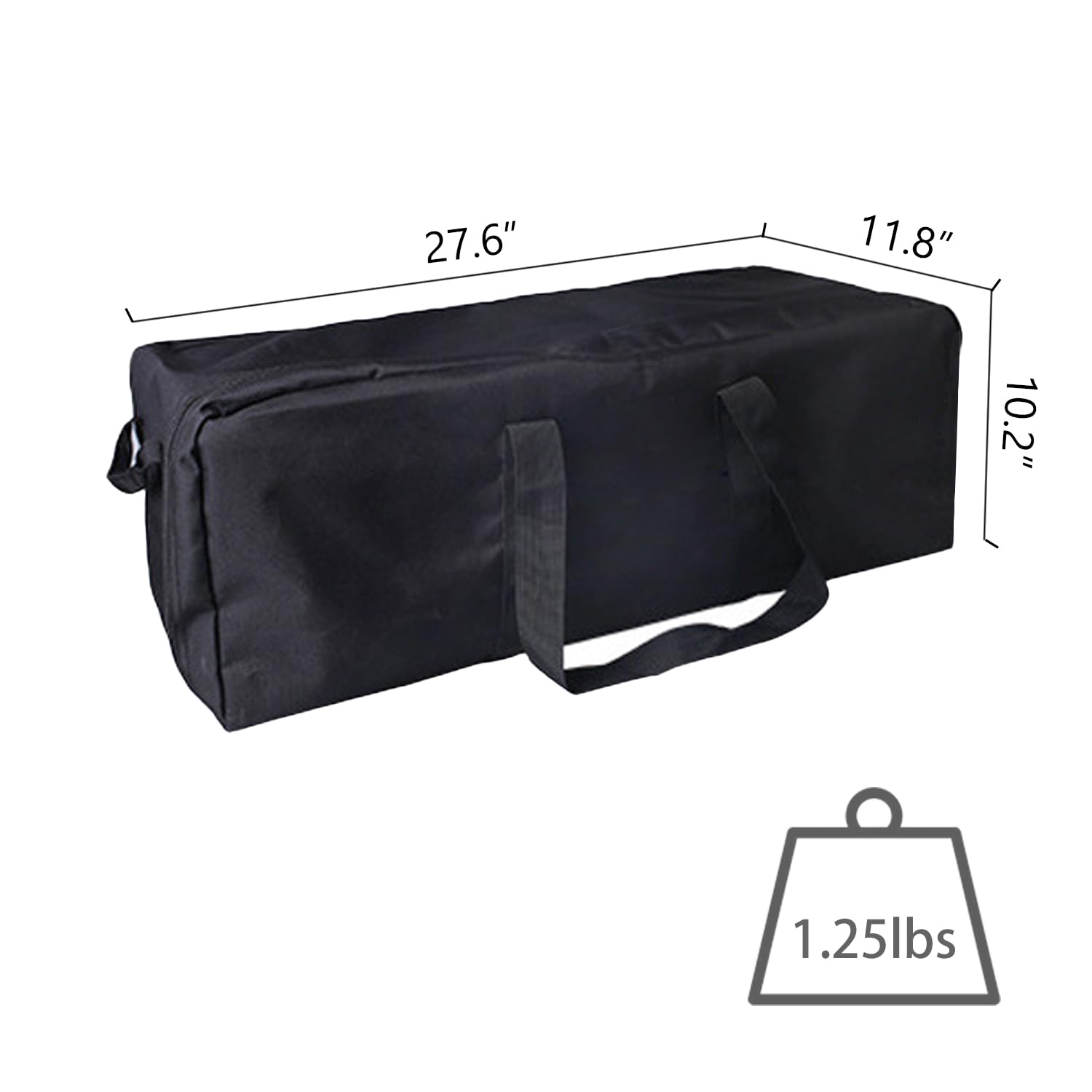 Heavy Duty Foldable Duffle Bag - Large 27.6 x 11.8 x 10.2 Inch Travel Gym Bag for Sports Equipment, Hiking & Camping Gear - Waterproof Storage Bag for Coaches, Athletes & Outdoor Enthusiasts | Perfect for Team Travel, Workout & Adventure Trips