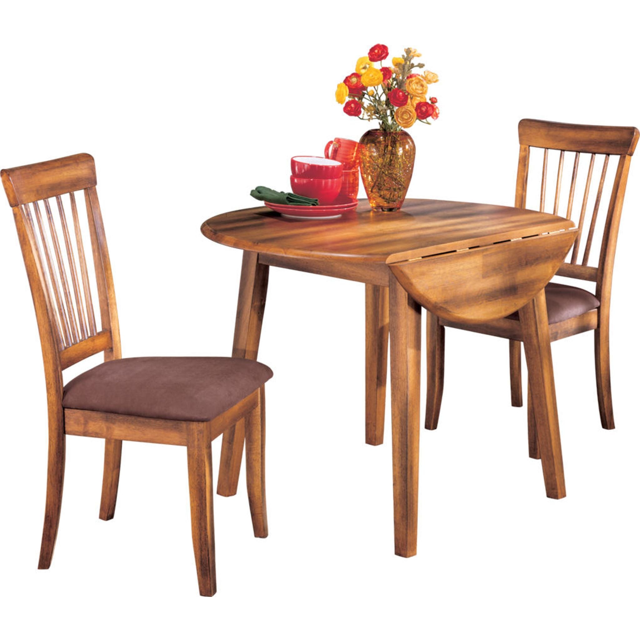 Berringer 5-Piece Dining Set - Modern Wooden Table & 4 Chairs for Kitchen, Dining Room, or Outdoor Patio - Perfect for Family Meals & Entertaining Guests