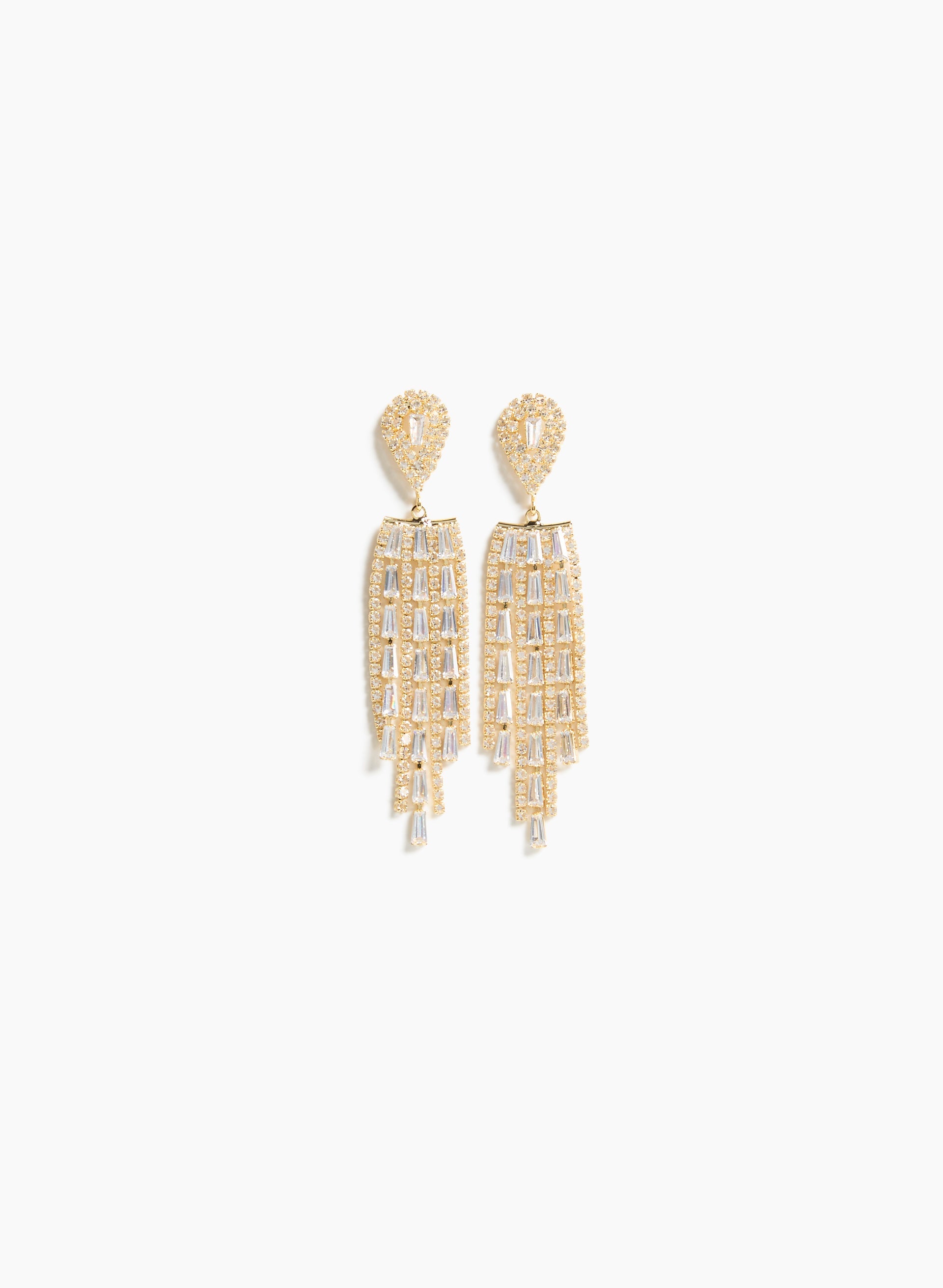 Elegant Crystal Chandelier Earrings for Women - Sparkling Dangling Drop Earrings for Party, Wedding & Evening Events - Perfect Gift for Her