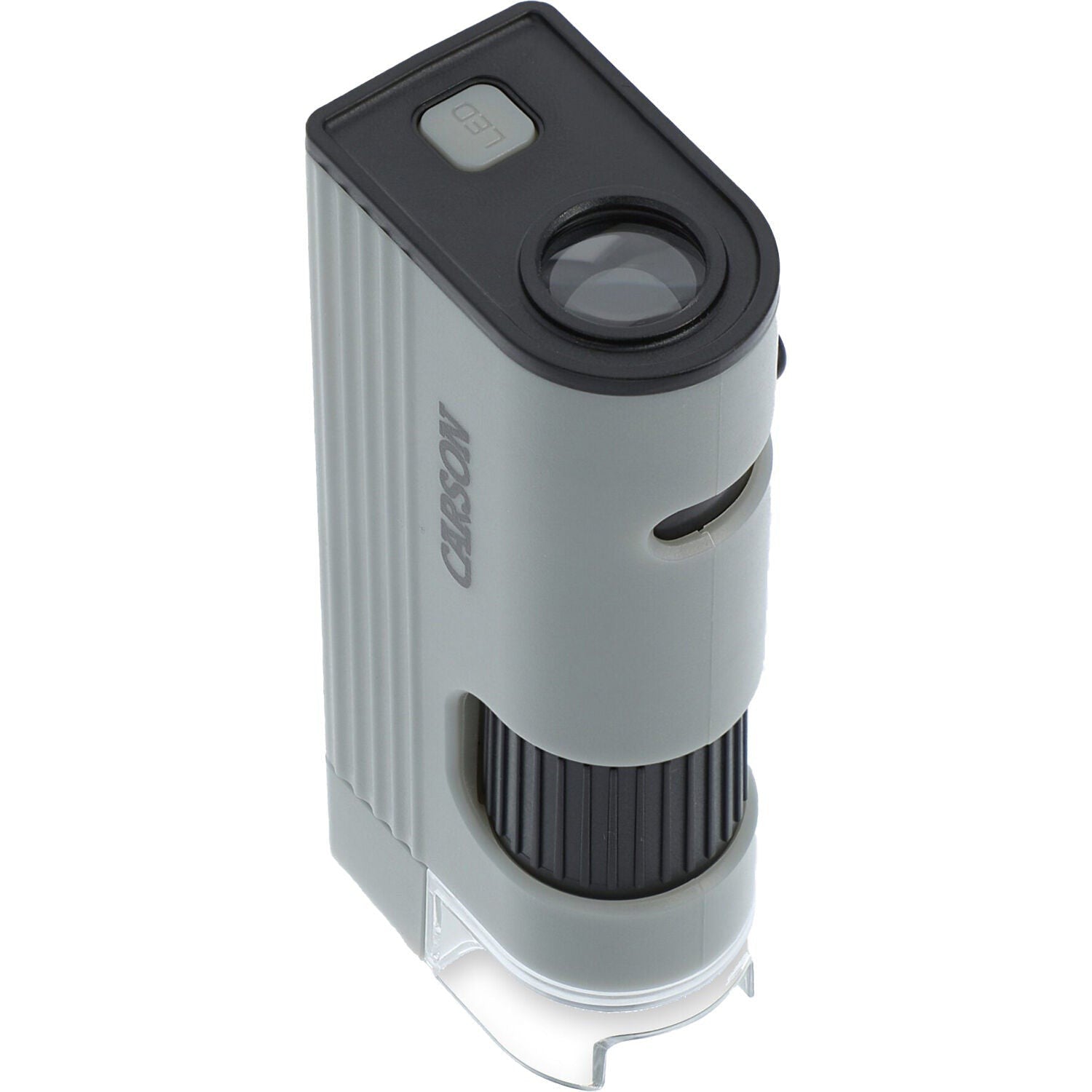 Carson MicroPic 120 240x Pocket Microscope with Smartphone Adapter - Portable Magnifier for Science, Coin & Stamp Collecting, Jewelry Inspection & Outdoor Exploration