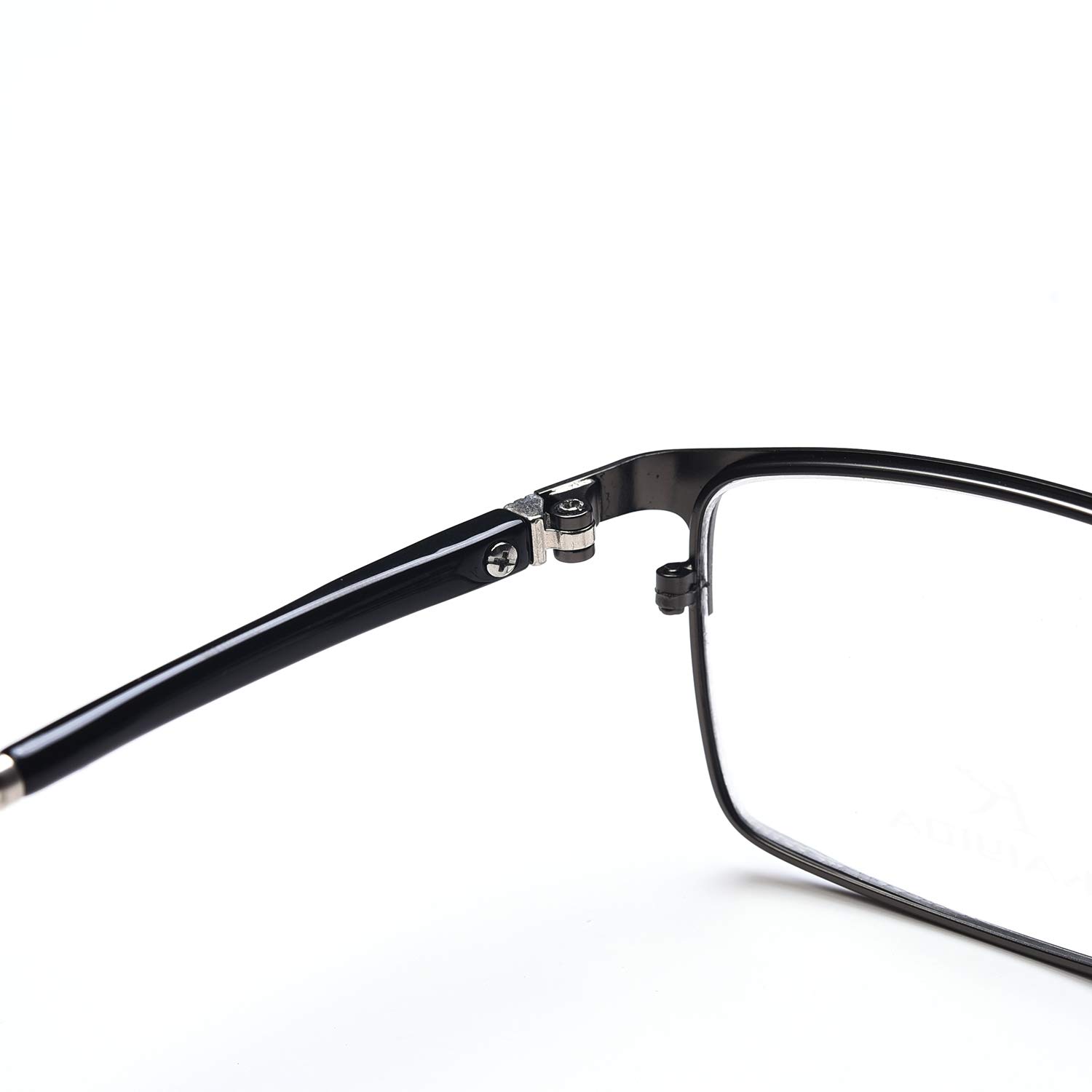 Lightweight Blue Light Blocking Reading Glasses for Men & Women - Anti-Eye Strain Computer Glasses with Metal Frame - Perfect for Office Work, Gaming & Screen Time