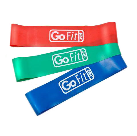 GoFit Power Loops - Resistance Bands for Strength Training, Physical Therapy & Home Workouts | Perfect for Fitness, Yoga & Rehabilitation Exercises