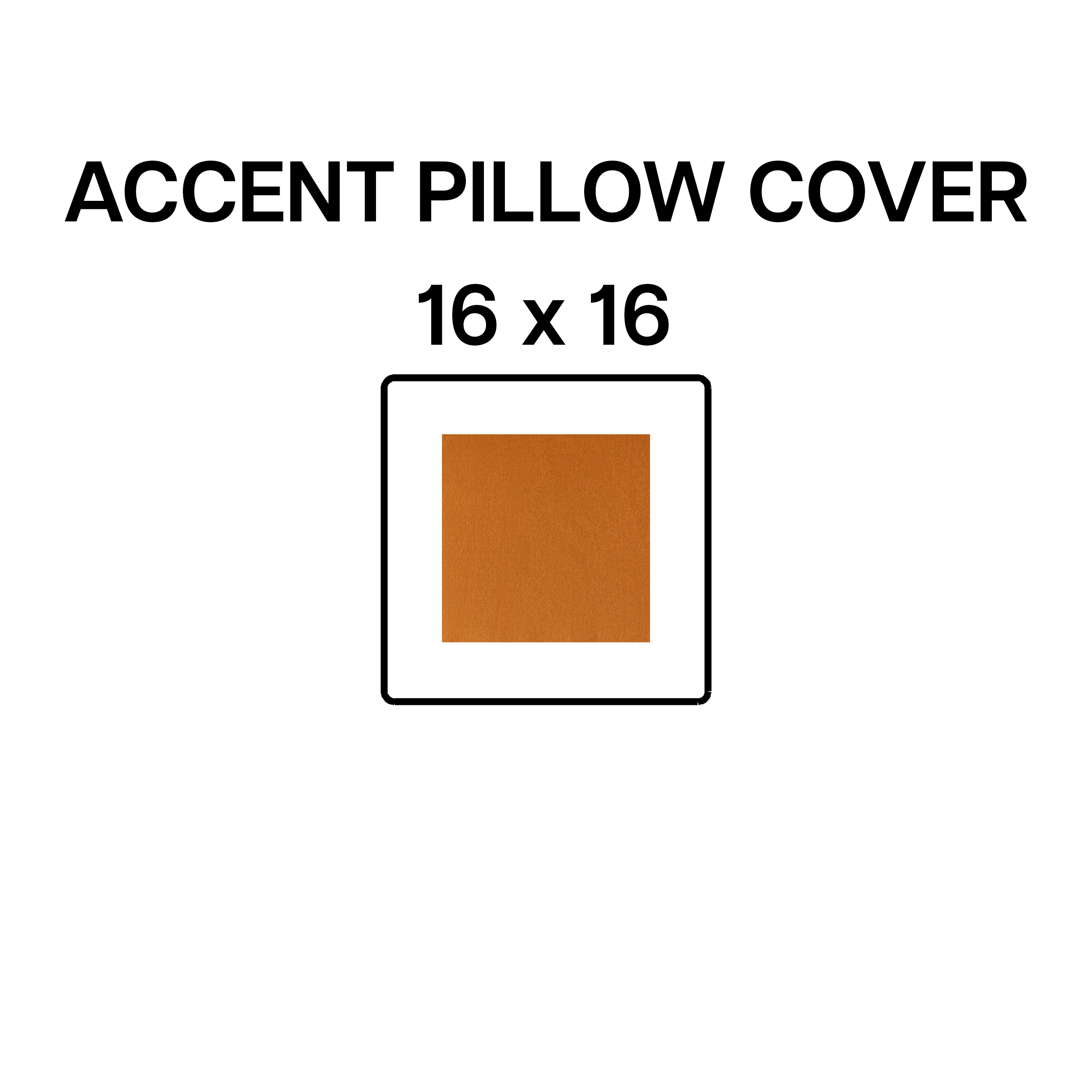 16x16 Inch Decorative Throw Pillow Cover - Soft Cheddar Yellow Accent Cushion Case for Sofa, Bed, Chair - Home Decor Living Room Bedroom Accessories