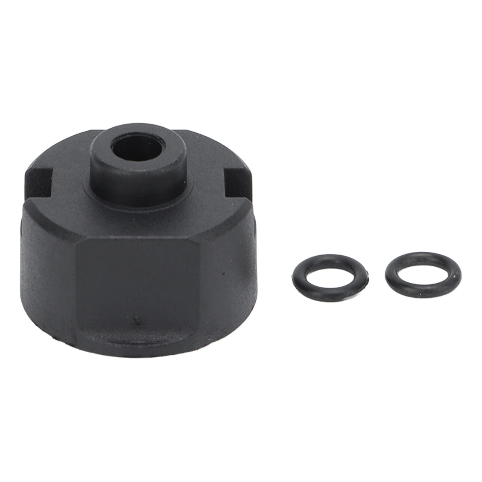 WESE RC Car Differential Housing - Black Replacement Differential Case for 1/10 Scale RC Cars | High Precision & Easy Installation | Perfect for Off-Road Racing & Drifting Scenes