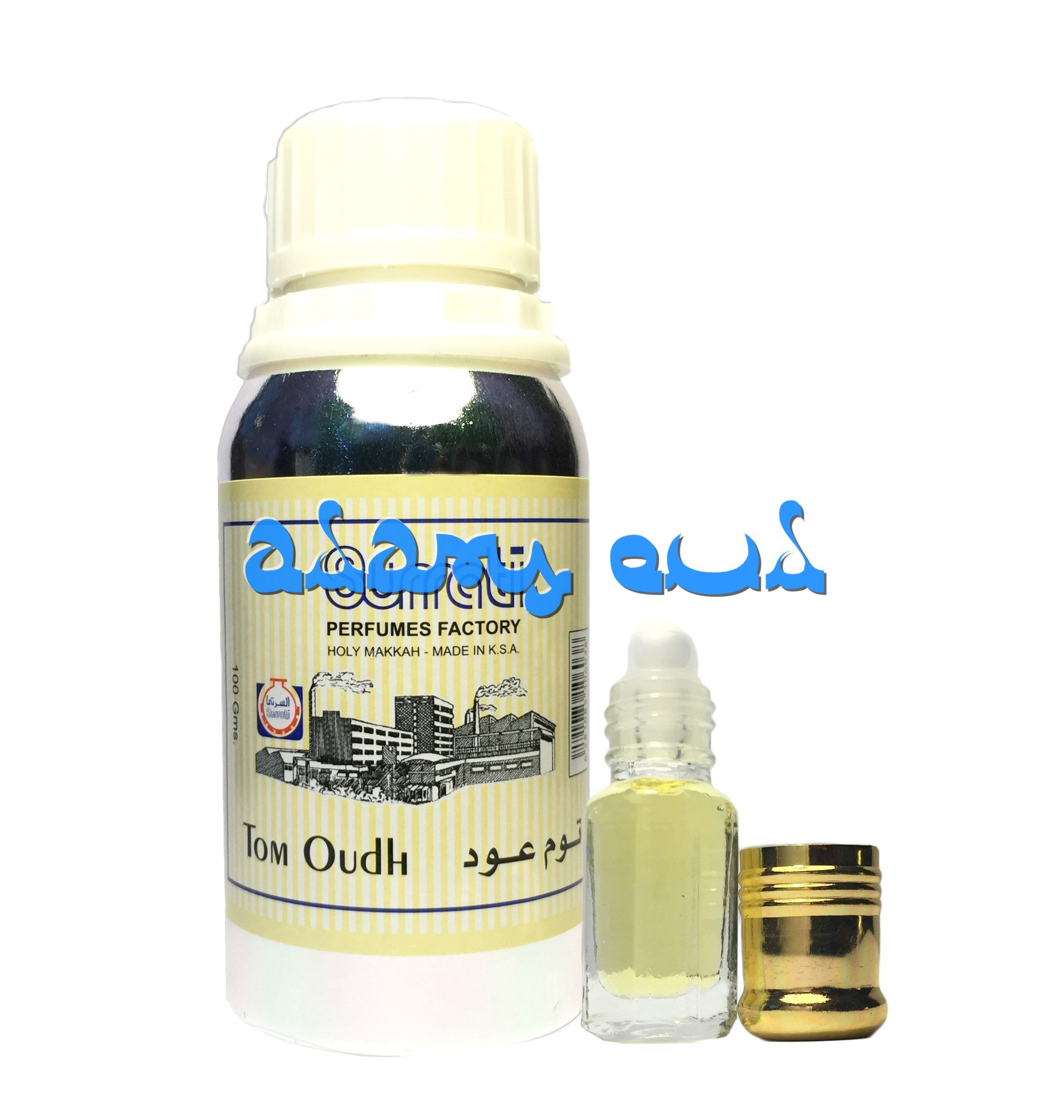 Tom Oudh by Surrati - 3ml Premium Oil-Based Attar Perfume with Oud for Men & Women | Long-Lasting Fragrance for Special Occasions, Date Nights & Daily Wear
