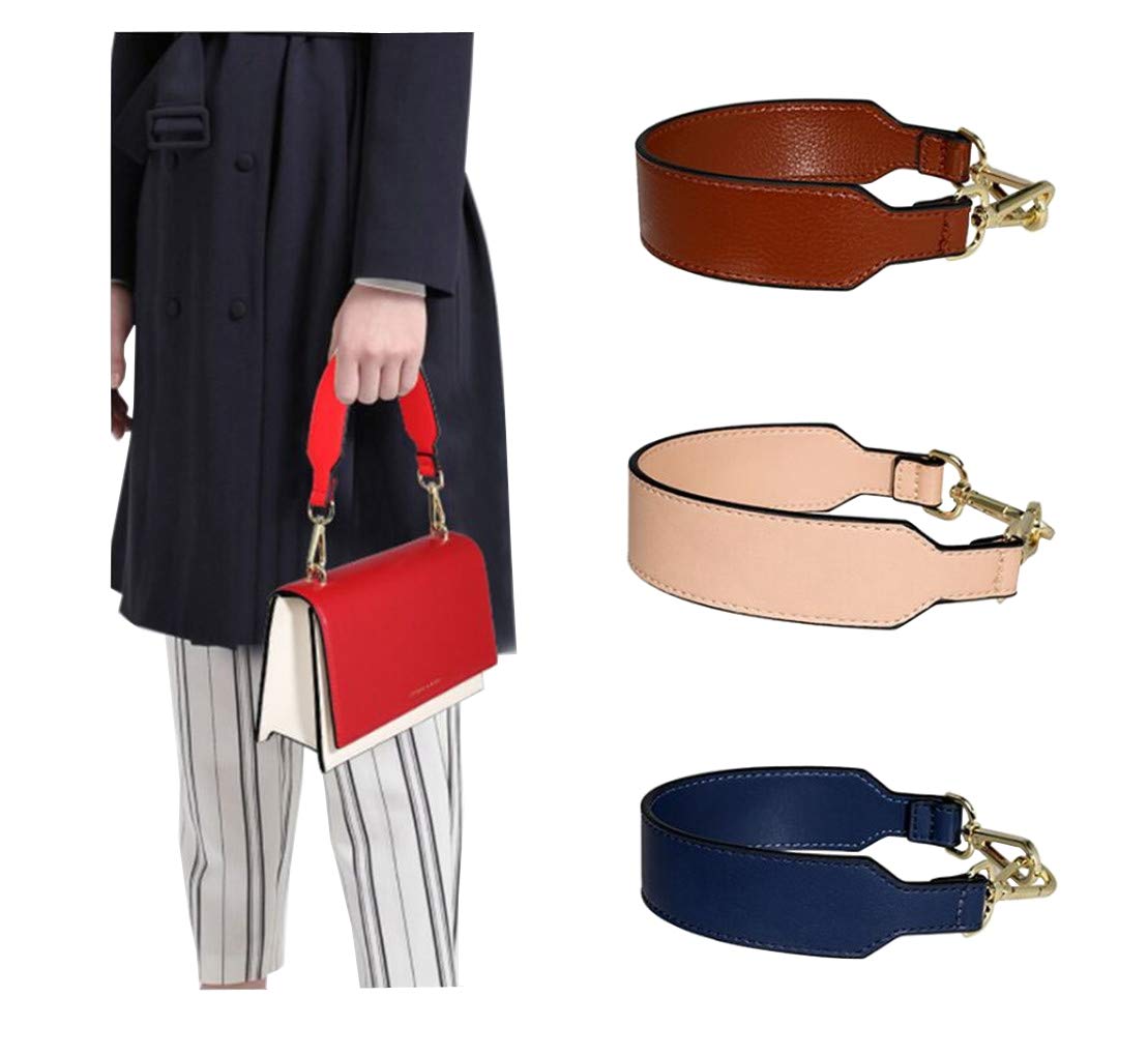 Short Unadjustable Replacement Handbag Strap - PU Leather Shoulder Strap for Purses & Bags | Perfect for Everyday Use, Office & Shopping