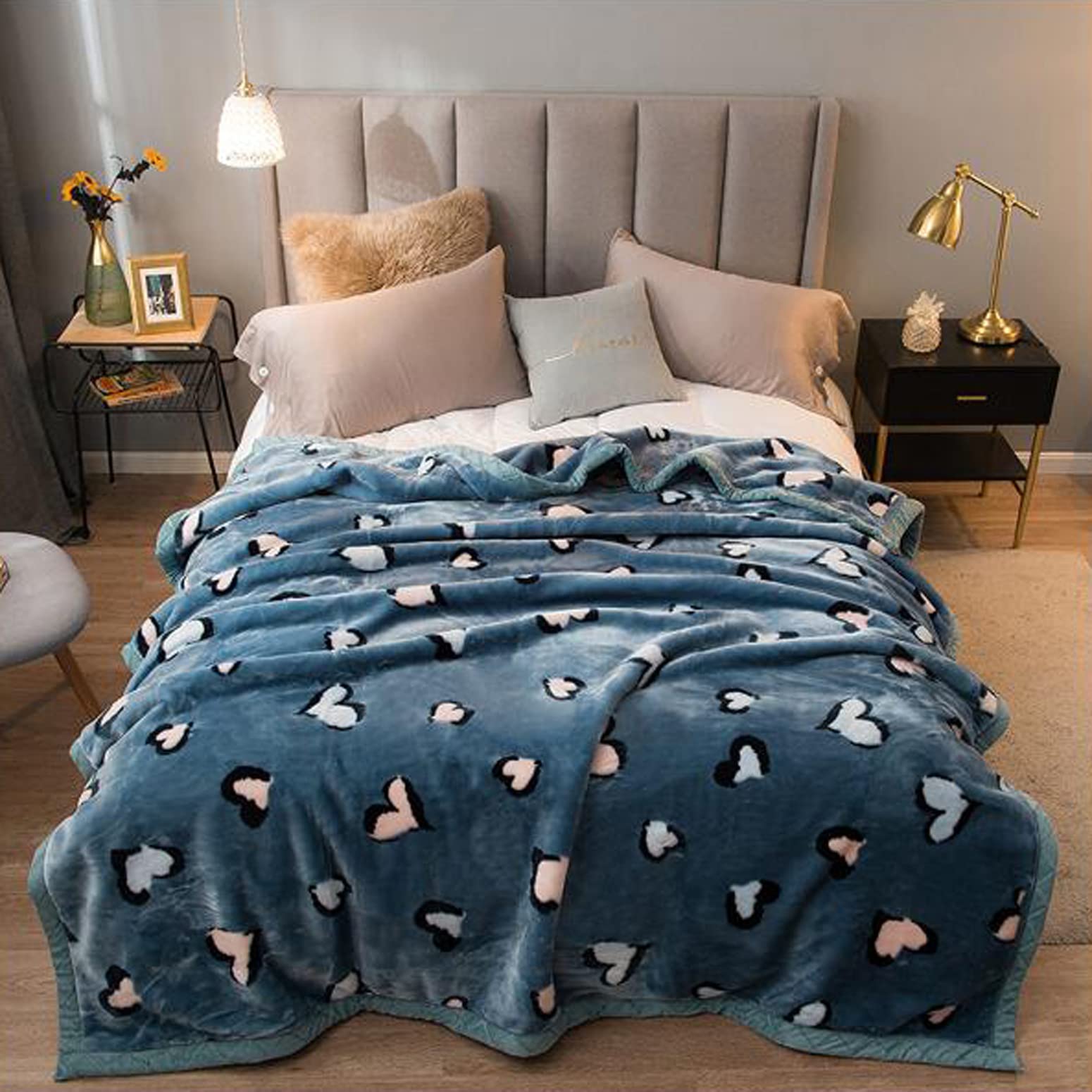 LGYKUMEG Korean Mink Blanket 79