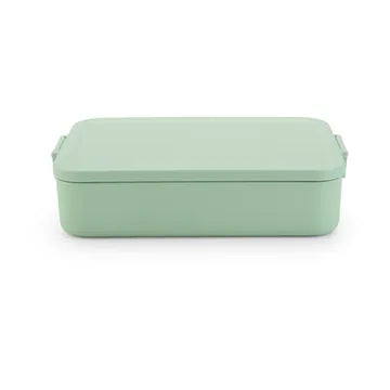 2L Jade Green Bento Lunch Box for Adults & Kids - Perfect for Office, School & Picnics - Eco-Friendly & Leak-Proof