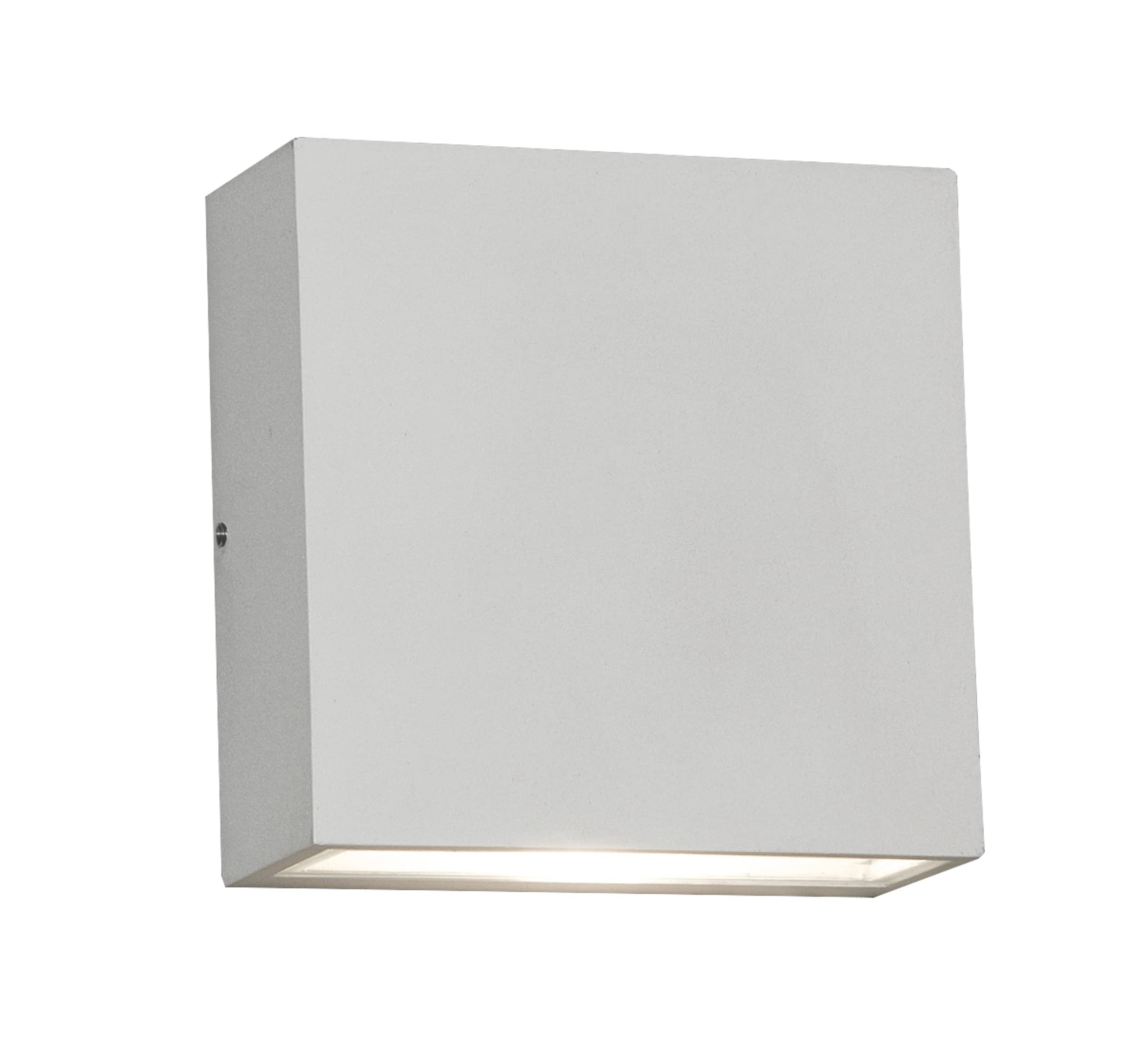 AFX DEXW060612L30MVWH Dexter Outdoor Wall Sconce Light Fixture - Weatherproof White Exterior Sconce for Porch, Patio, Garden & Entryway Lighting