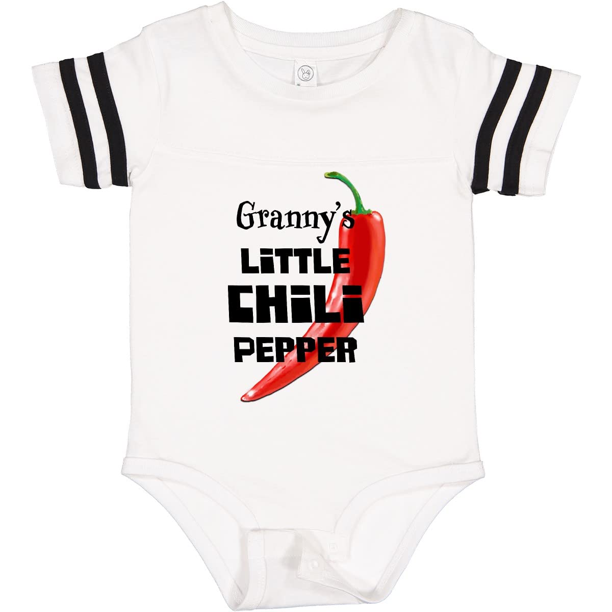 Inktastic Granny's Little Chili Pepper Baby Bodysuit - Cute & Comfortable Infant Onesie for Boys & Girls - Perfect for Family Photos, Holidays & Everyday Play