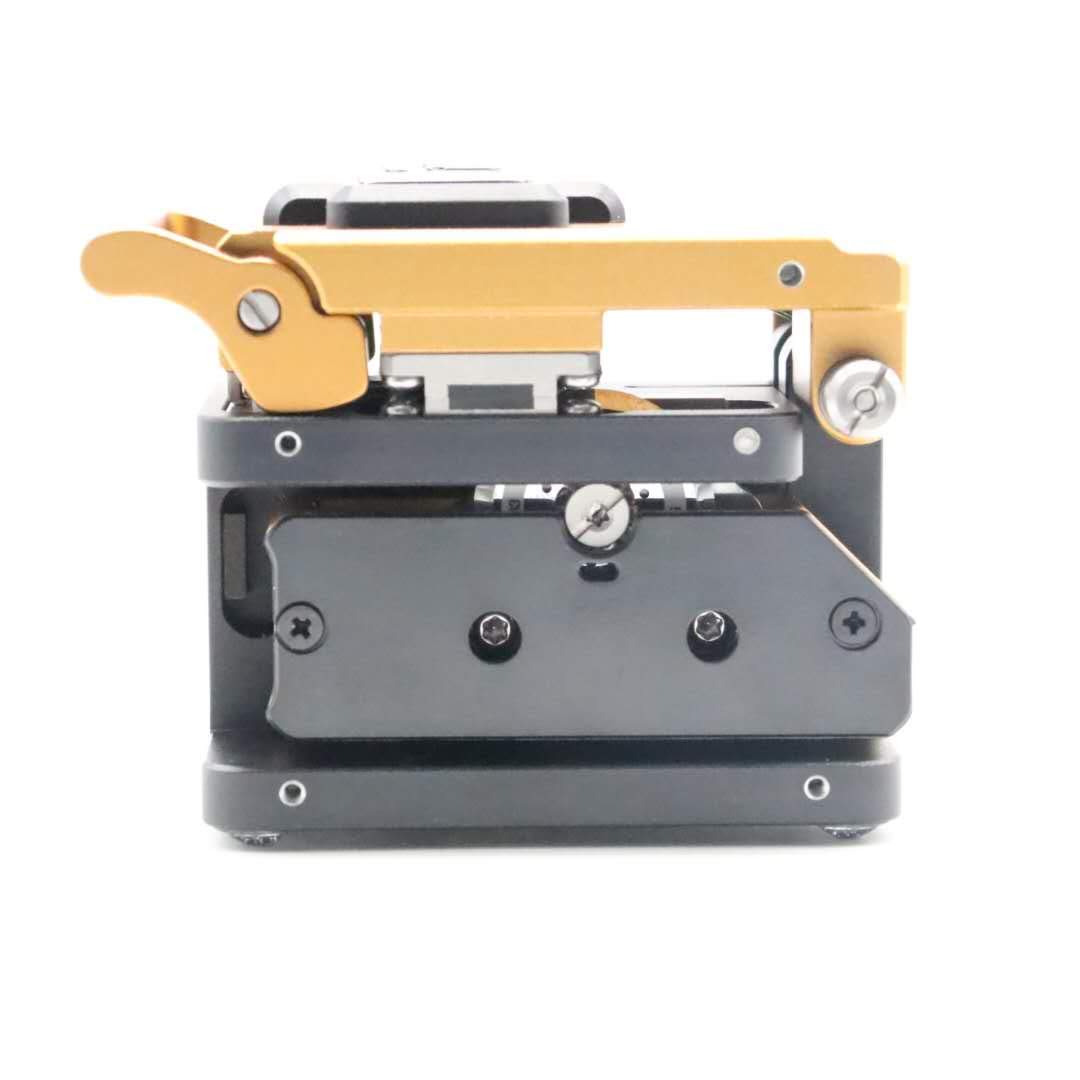 V7 Optical Fiber Cleaver for FTTH Inno Fusion Splicer - Professional Fiber Cutter with Free Fiber Stripper - Perfect for Telecom Technicians & Network Installations