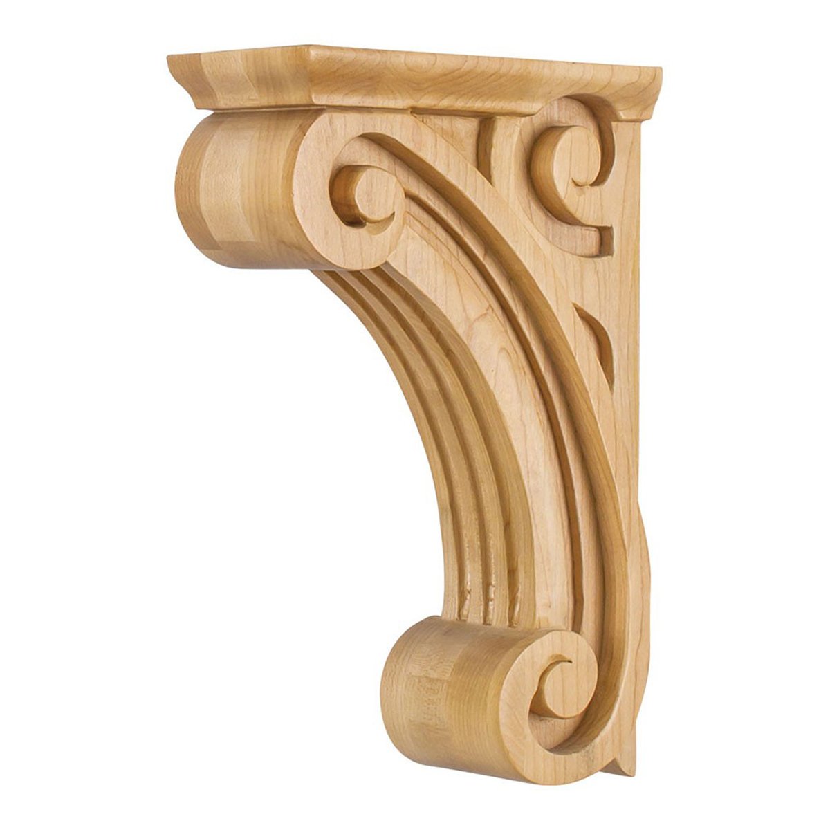 Hardwood Fluted Corbel 3