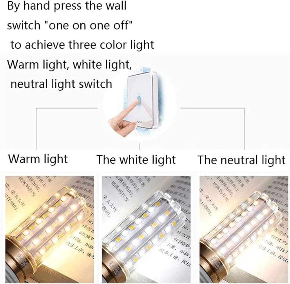 Nordic Round Wrought Iron and Wood LED Ceiling Light - 3-Level Dimmable Recessed Panel Fixture for Living Room, Bedroom & Dining Room | Energy Saving Indoor Lighting Solution