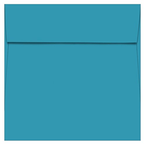 Premium Celestial Blue Square Envelopes 5x5 Inch - Matte Finish 60T Paper - Bulk Pack of 1000 for Wedding Invitations, Greeting Cards & Business Mailings