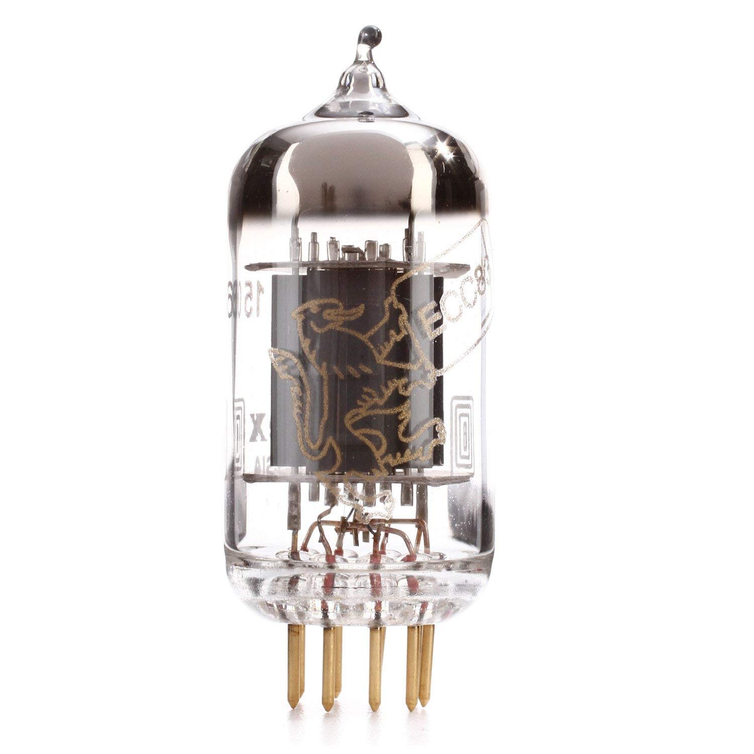 Premium 12AX7/ECC83 Gold Pin Preamp Tube - High-Quality Audio Vacuum Tube for Guitar Amps & Hi-Fi Systems - Perfect for Musicians & Audiophiles