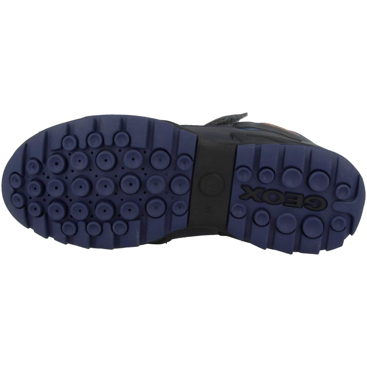 Geox Boys Hi-Top Trainer Shoes - Breathable Sneakers for Kids, Durable & Comfortable for School, Sports & Everyday Wear