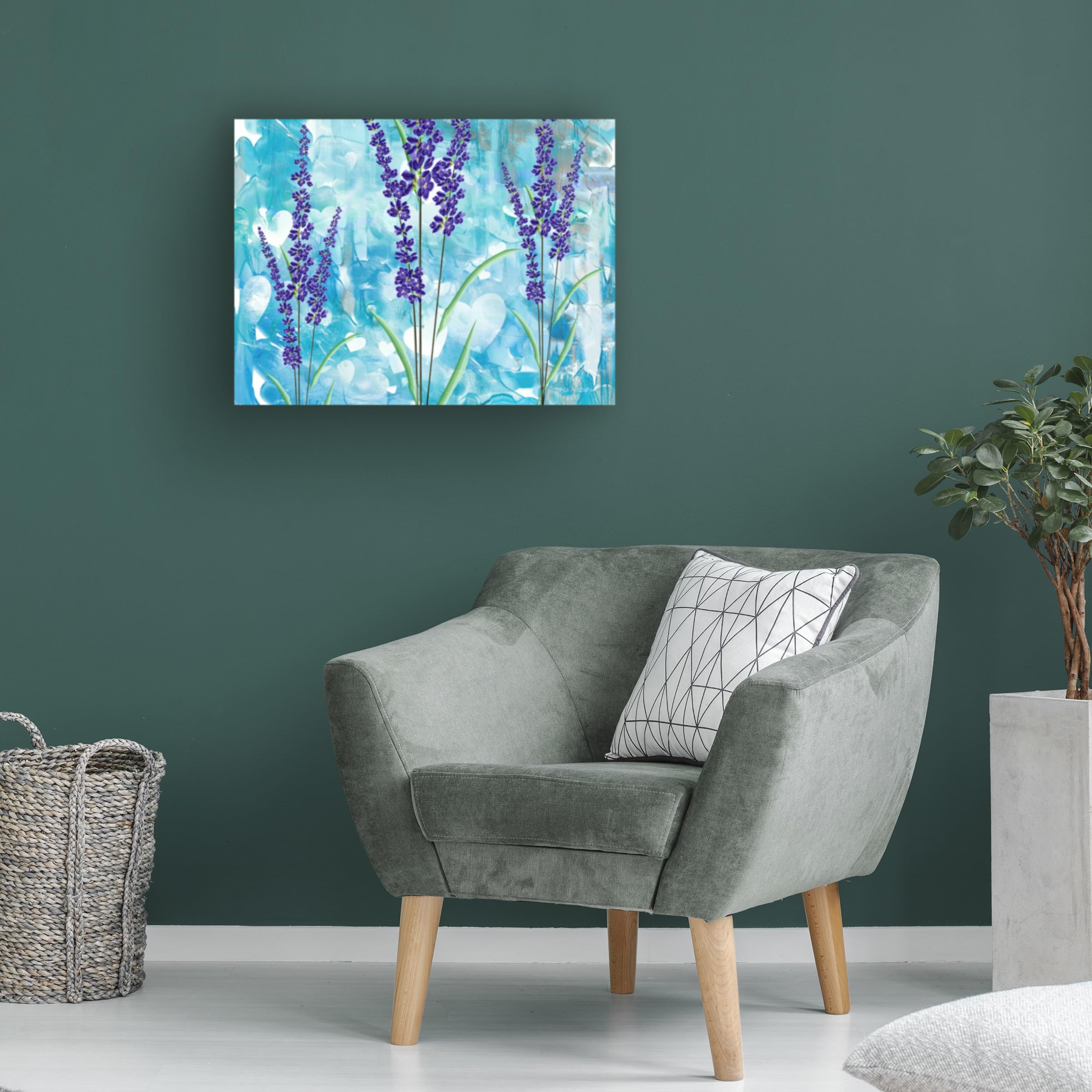 Trademark Fine Art 'Flowers P69' Canvas Wall Art by Ata Alishahi - Floral Home Decor for Living Room, Bedroom & Office