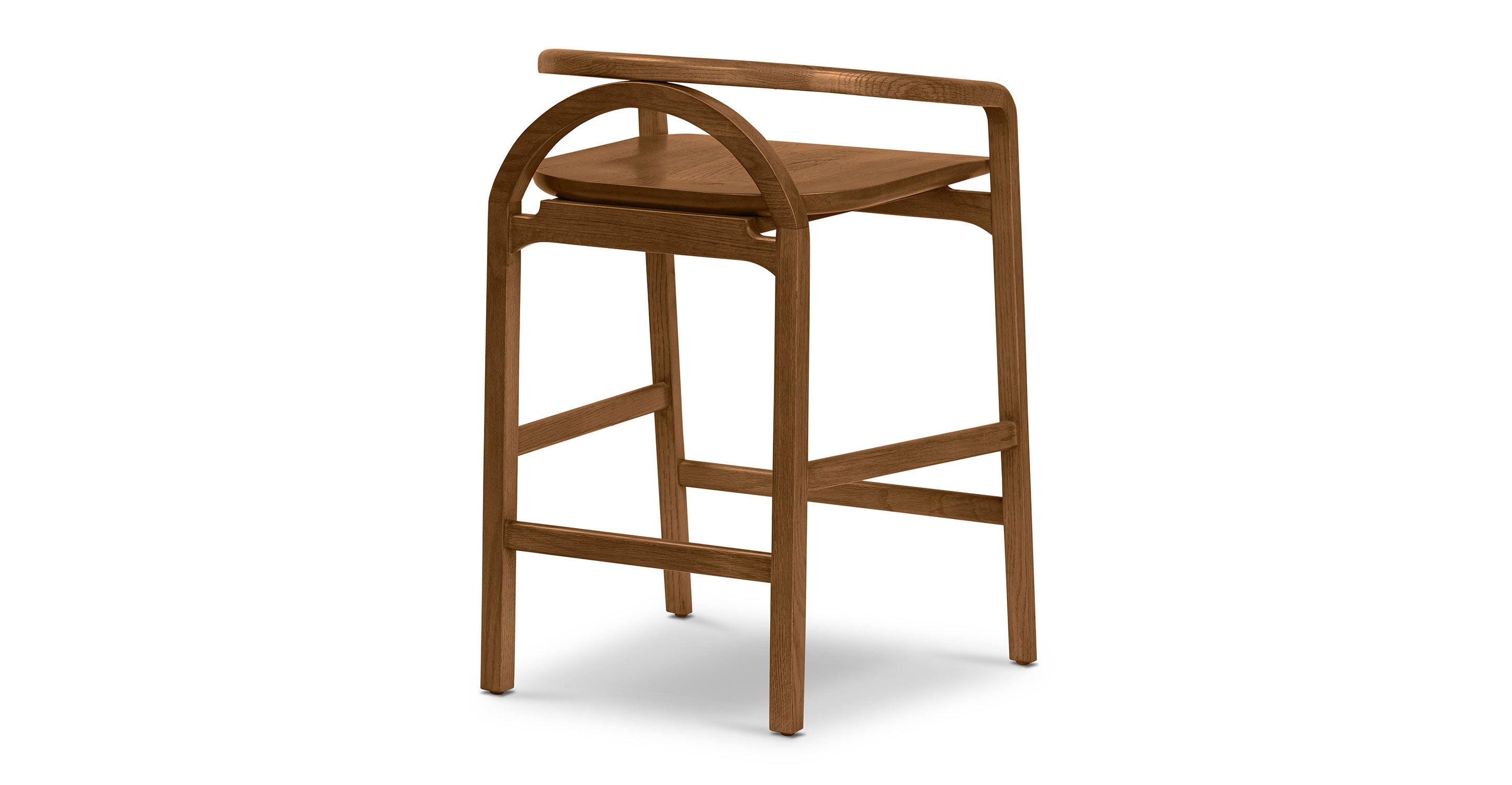 Yokohama Counter Stool - Adjustable Height Bar Stool with Cushion for Kitchen Island, Breakfast Nook & Home Bar - Modern Dining & Seating Furniture