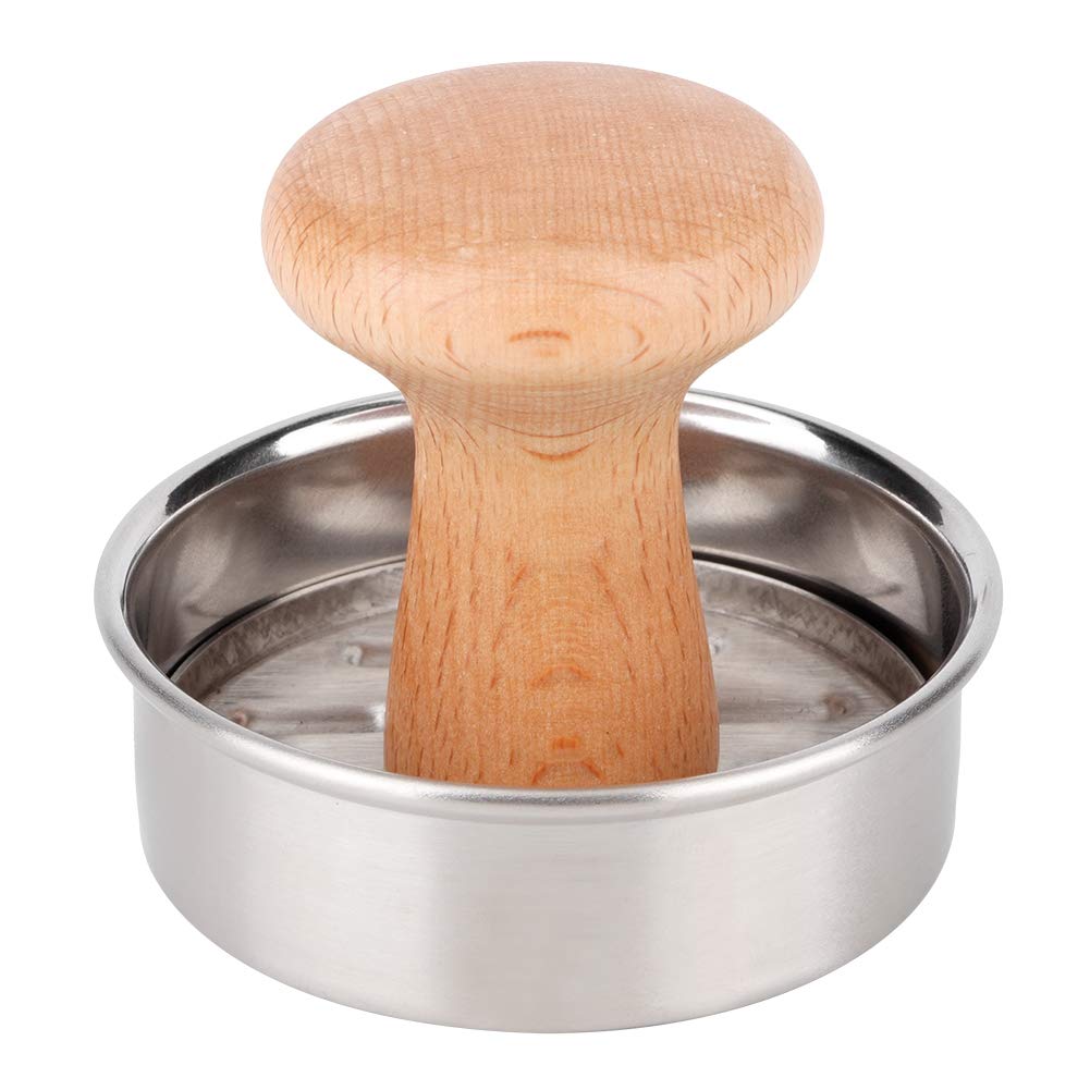 Stainless Steel Non-Stick Hamburger Press - Manual Burger Maker & Meat Pie Machine for Perfect Patties | Ideal for BBQ, Grilling, and Home Kitchen Use