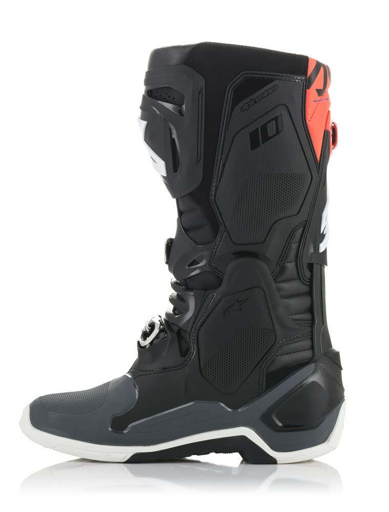 Alpinestars Tech 10 Men's Motocross Boots - Dirt Bike MX Racing Boots for Off-Road Motorcycle Riding & Adventure Sports
