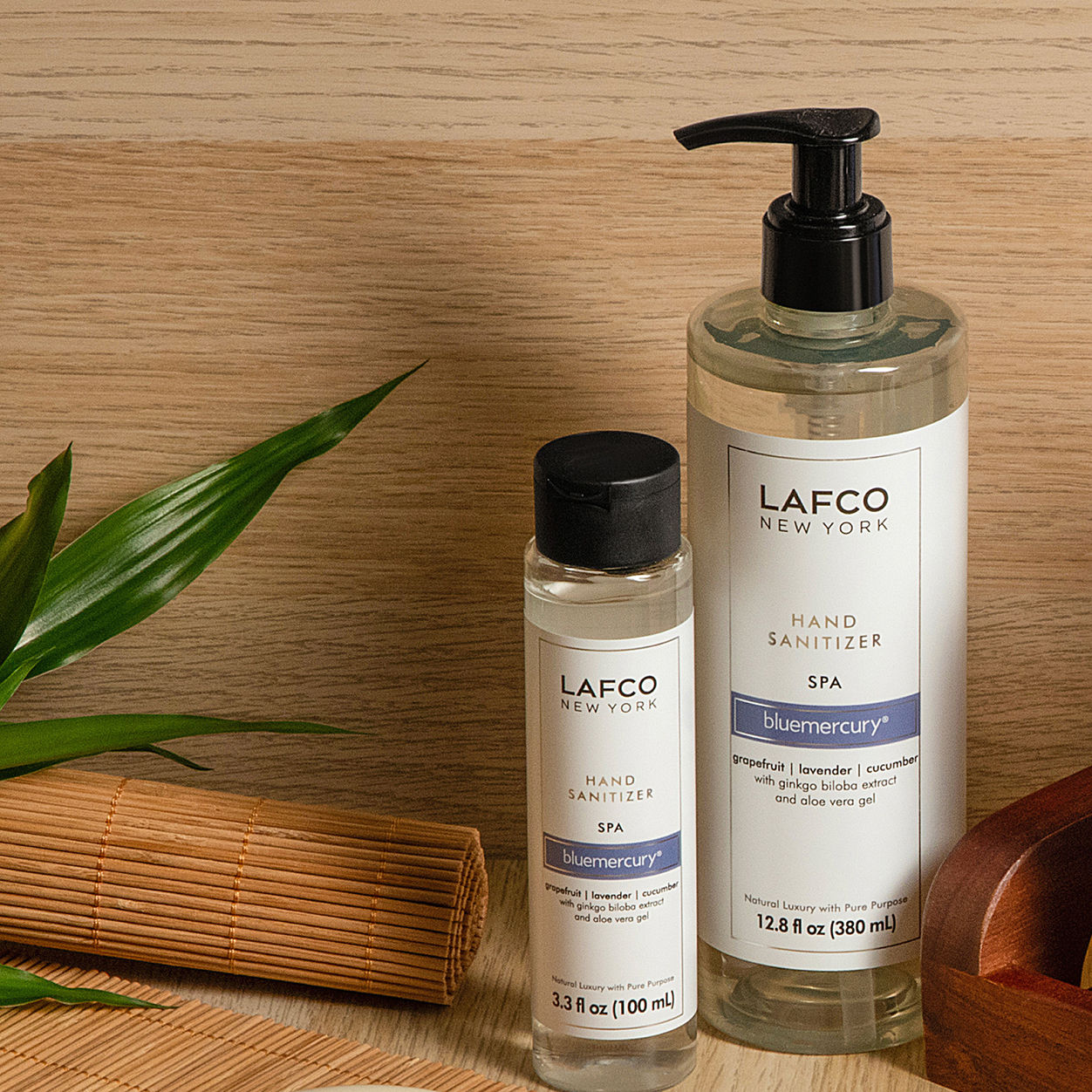 Bluemercury Spa Hand Sanitizer - Moisturizing & Antibacterial Gel (2oz) - Perfect for Travel, Office & On-the-Go Hygiene