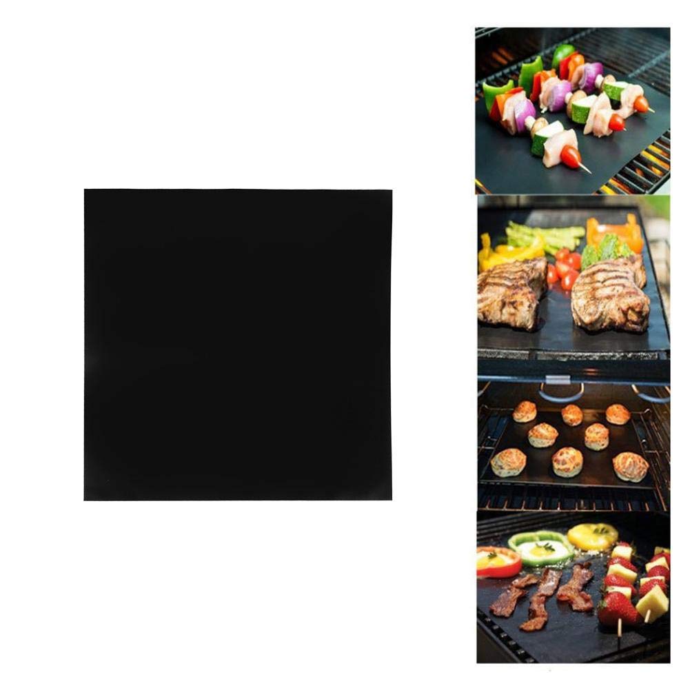 Banapo Non-Toxic Non-Slip Heat Resistant Microwave & Air Fryer Mat - Square Silicone Cooking Mat for Countertop Protection & Easy Cleaning - Perfect for Baking, Meal Prep & Kitchen Safety