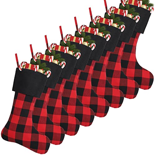 Black Cuff/Red and Black Plaid