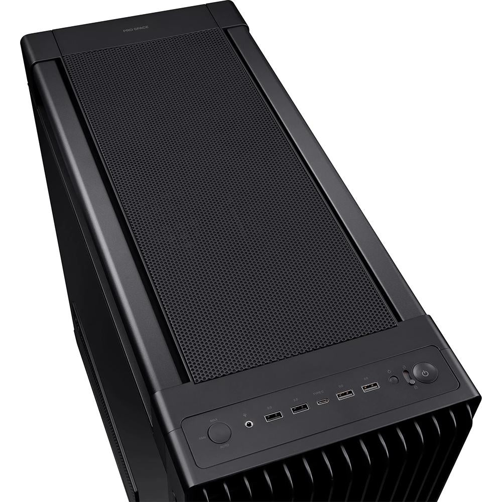 ASUS ROG Strix PA602 BLK TG Mid-Tower Gaming PC Case - High Airflow, Tempered Glass, RGB Lighting - Perfect for Gaming Rigs & High-Performance Builds