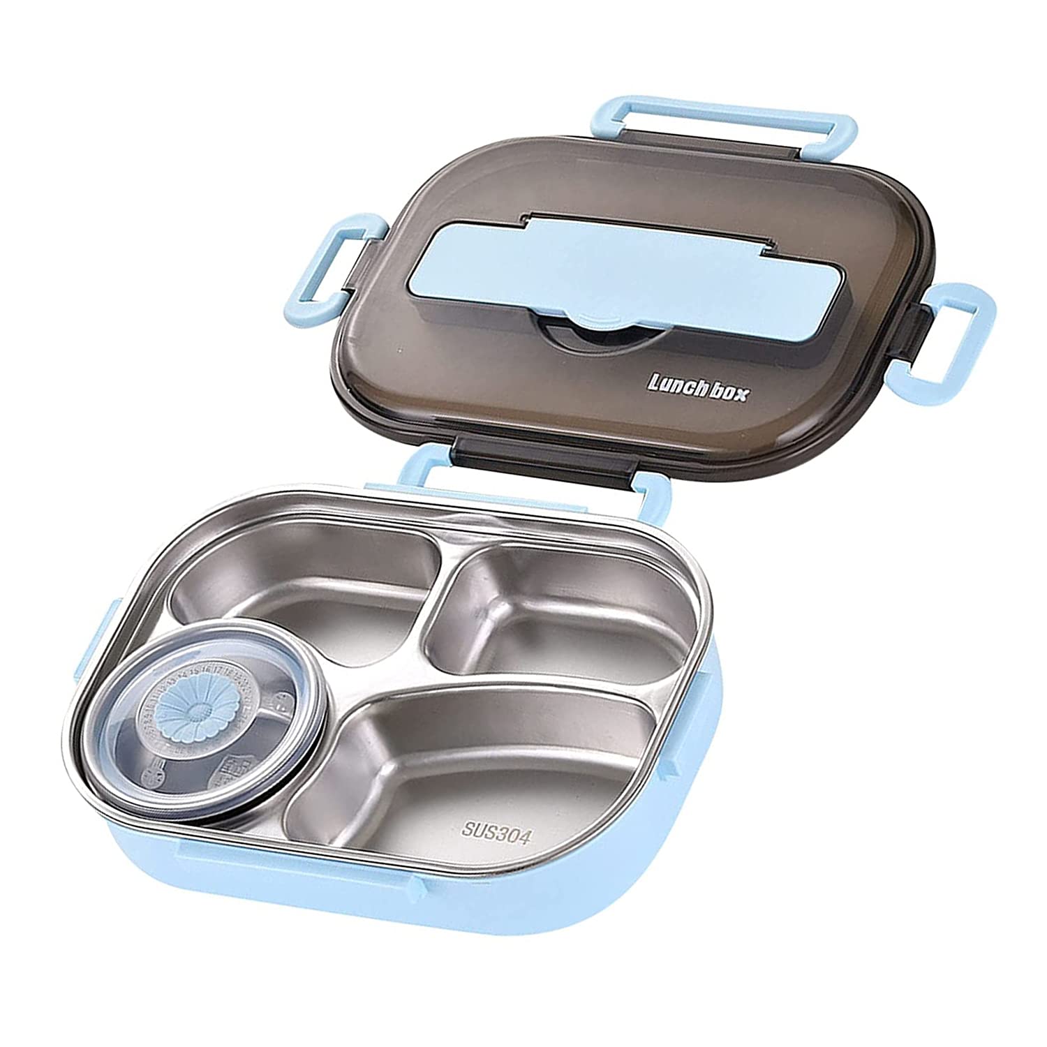 **Insulated Bento Lunch Box for Kids & Students - Stainless Steel Thermal Food Container - Perfect for School, Office & Picnics**