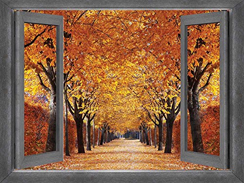 Row of Leafed Trees